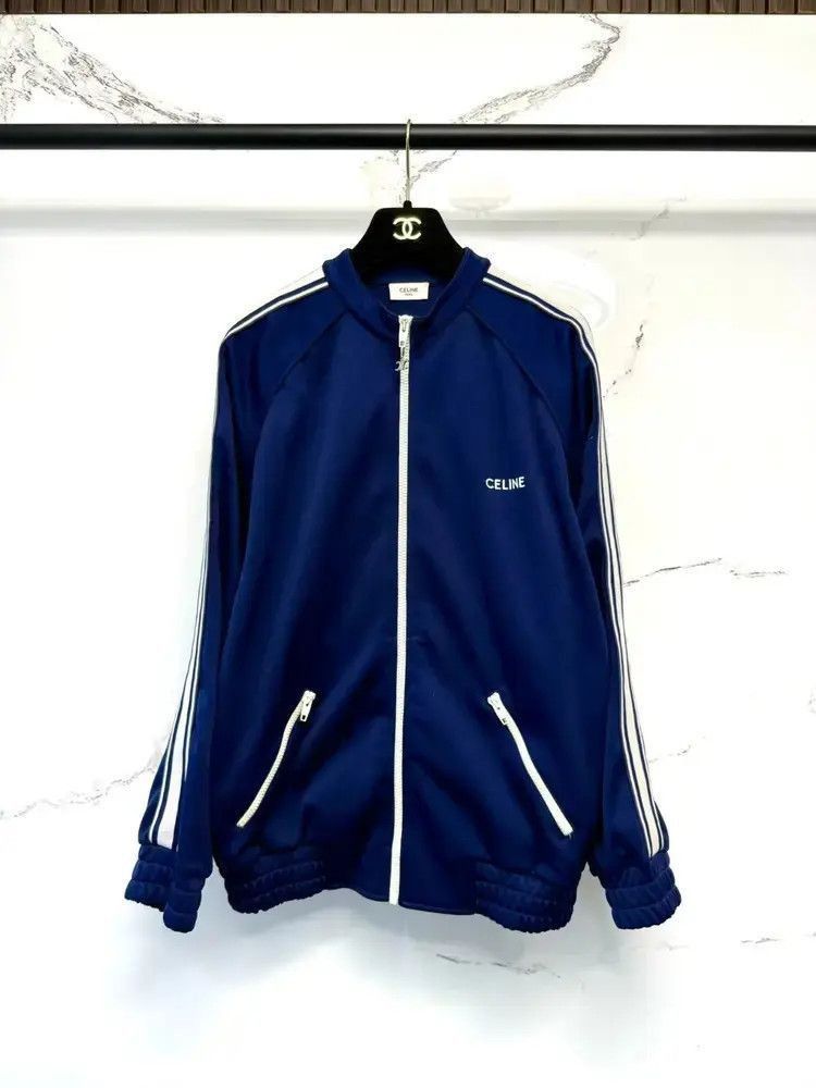 Celine Celine by Hedi 23SS Logo Stitches Sports Jacket-2507 Size US S / EU 44-46 / 1 - 1 Thumbnail