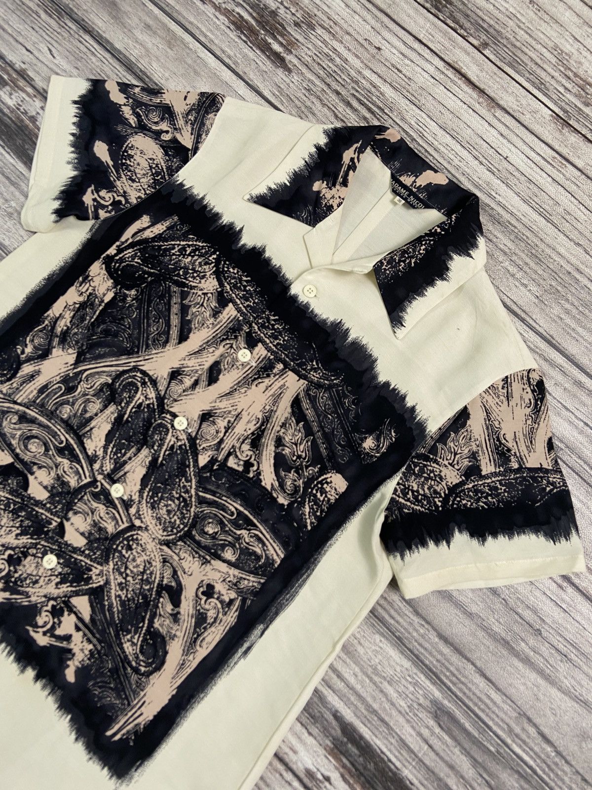 If Six Was Nine × Matsuda × Nicole Club 70s - 80s Mitsuhiro Matsuda Printed Shirt Size US M / EU 48-50 / 2 - 7 Thumbnail