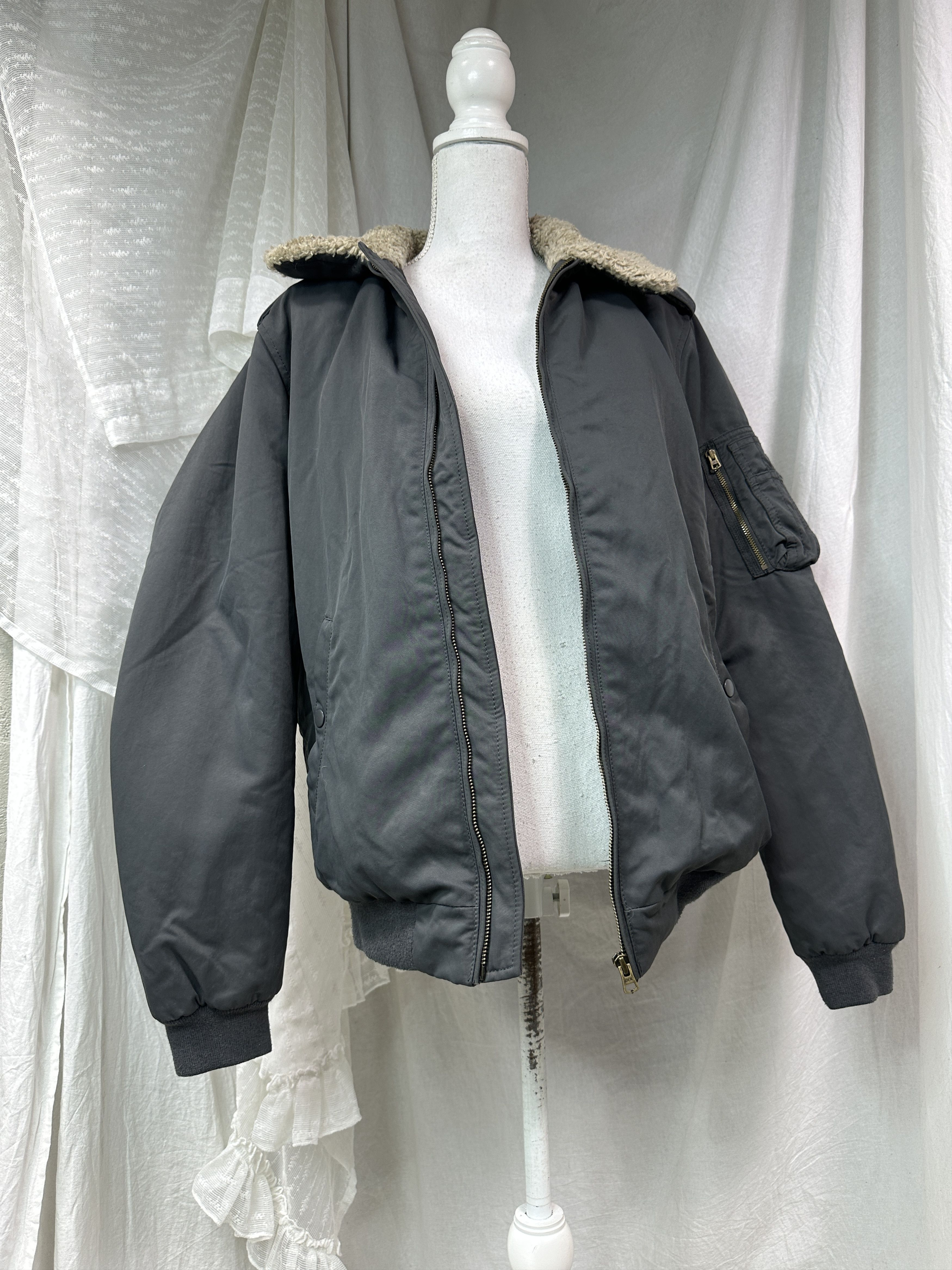 Benetton Vintage Streetwear Gorpcore Benetton Bomber Jacket Y2K Size US M / EU 48-50 / 2 - 6 Thumbnail