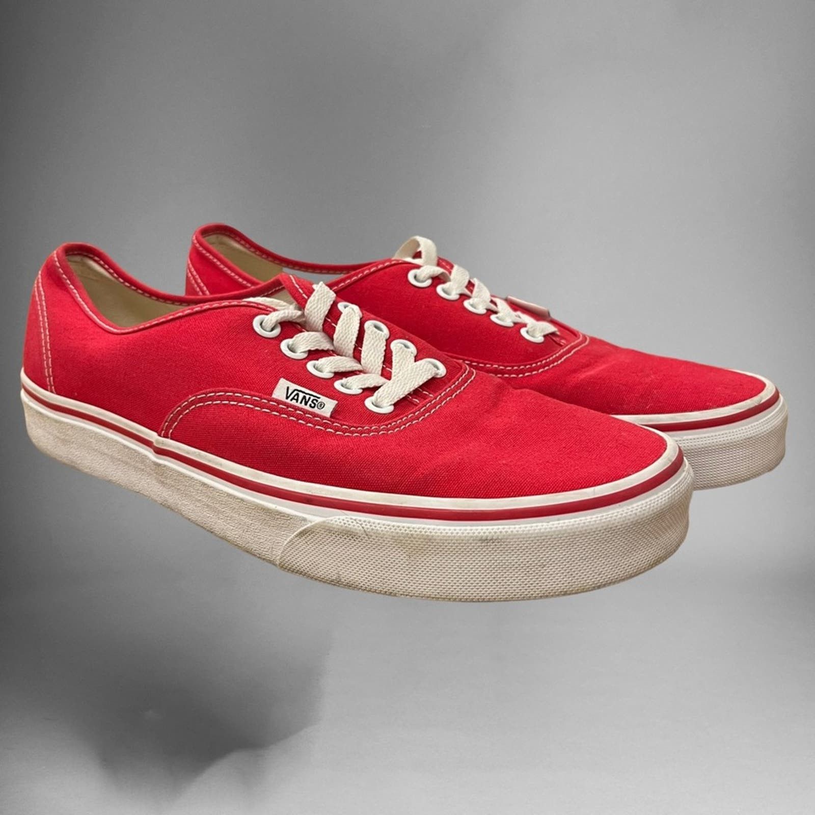 Vans hotsell vintage red