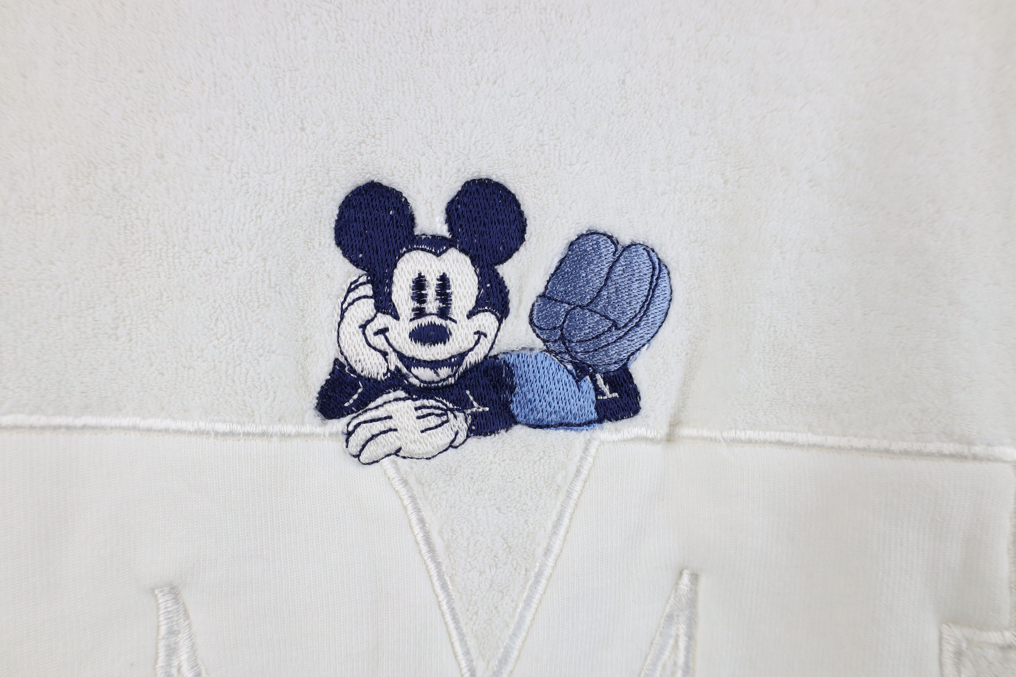 Disney Vintage 90s Disney Mickey Mouse Terry Cloth Sweatshirt Size XL / US 12-14 / IT 48-50 - 5 Thumbnail