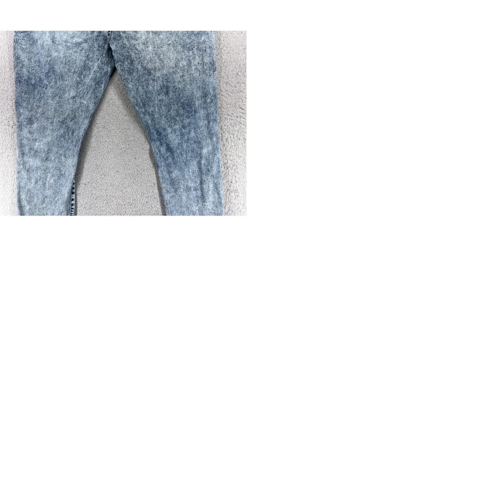 Ed Hardy VINTAGE Ed Hardy Jeans Mens 38 Blue Denim Distressed Tiger Paint Acid Wash 36x29 Size US 38 / EU 54 - 10 Thumbnail