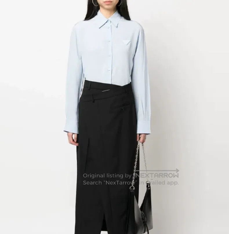Prada Prada Triangle logo shirt Size XS / US 0-2 / IT 36-38 - 1 Thumbnail
