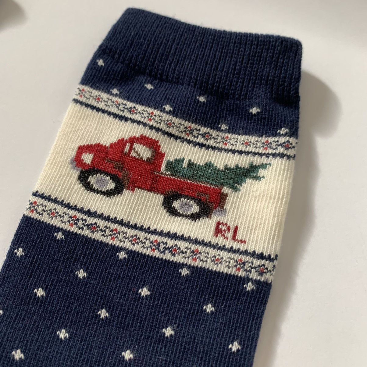 Ralph Lauren Ralph Lauren navy red truck socks Size ONE SIZE - 2 Thumbnail