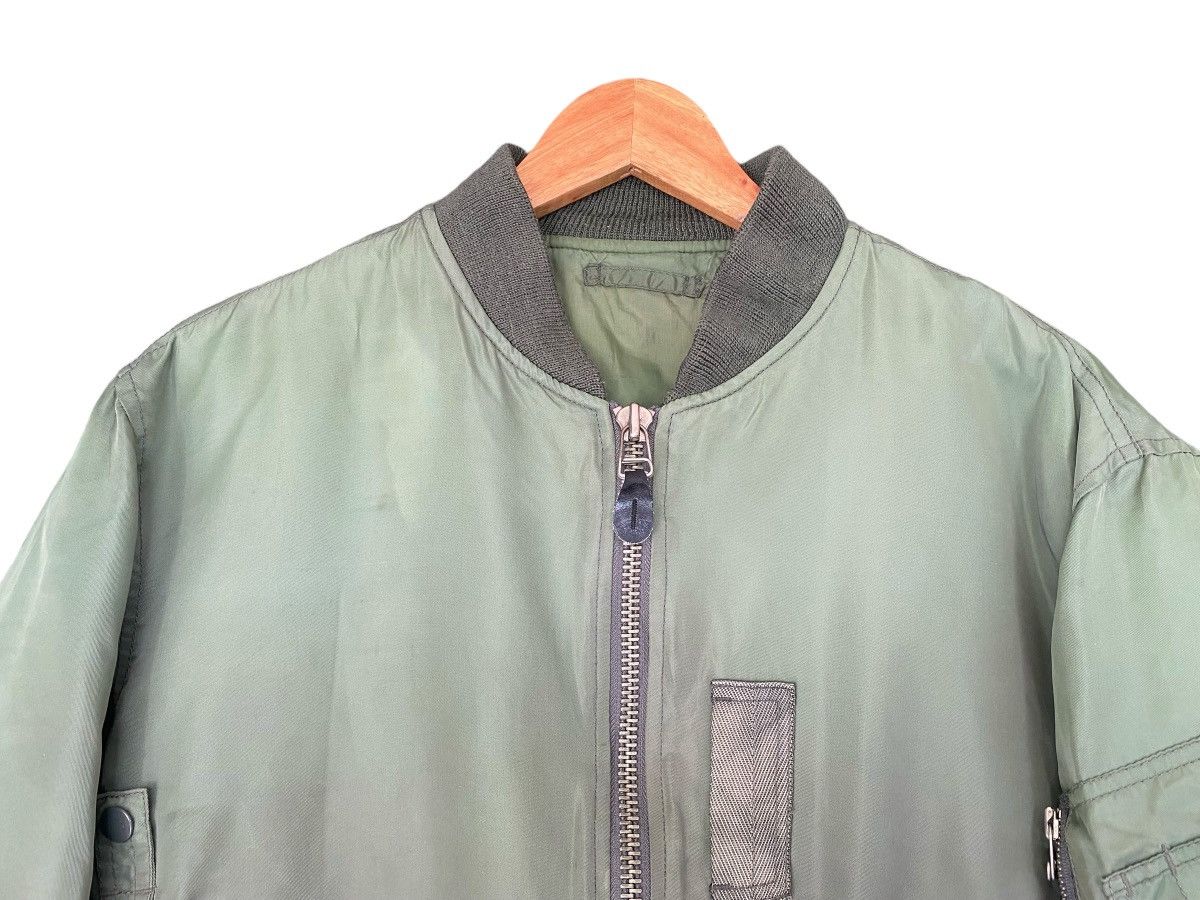 Vintage Vintage🔥MA-1 PRACT Bomber Jacket Size US M / EU 48-50 / 2 - 5 Thumbnail