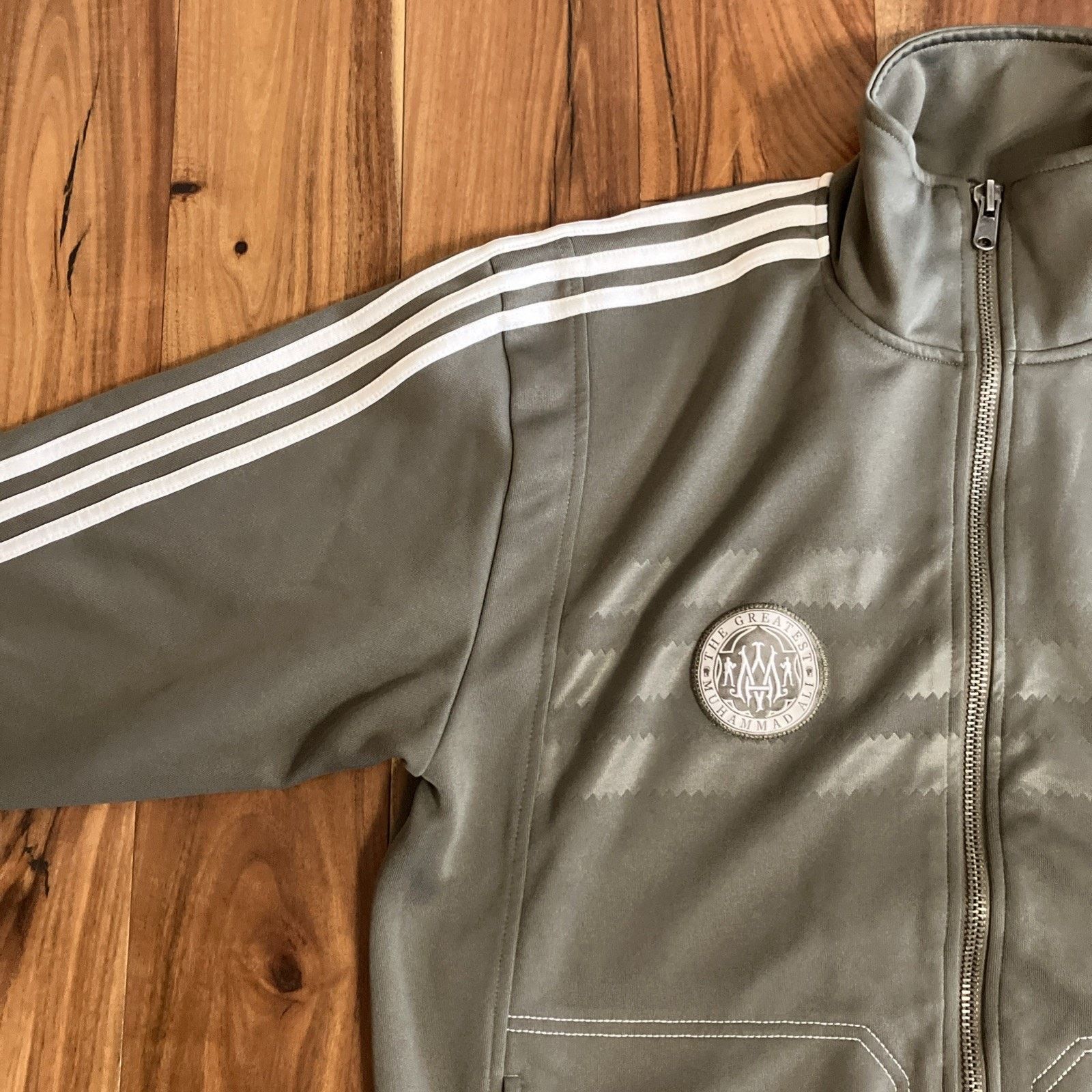 Adidas ADIDAS Muhammad Ali Full Zip Jacket Boxing Mens Sz: M Y2K Size US M / EU 48-50 / 2 - 6 Thumbnail