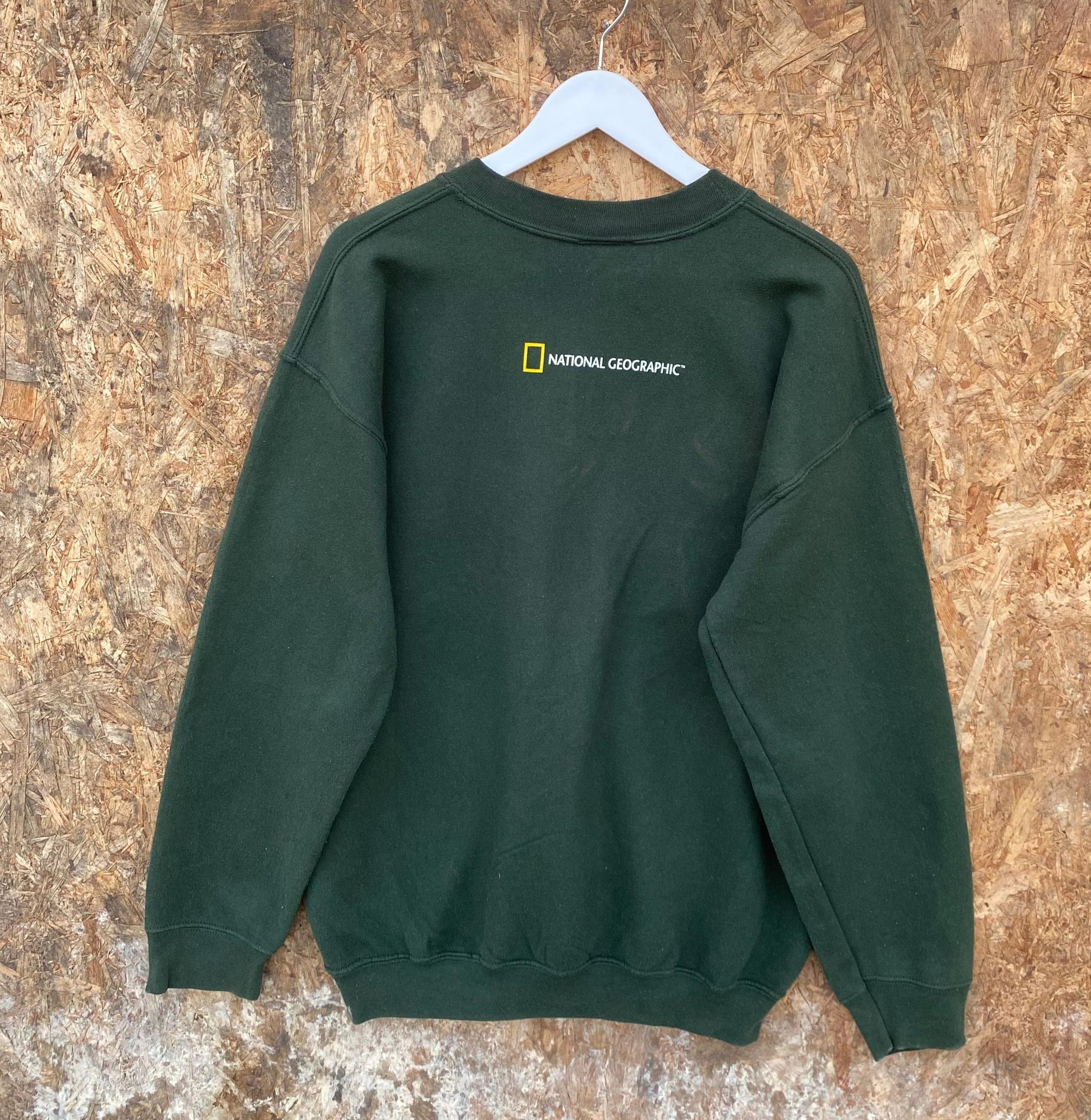 Vintage Vintage National Geographic Tiger Sweatshirt Size US L / EU 52-54 / 3 - 2 Thumbnail