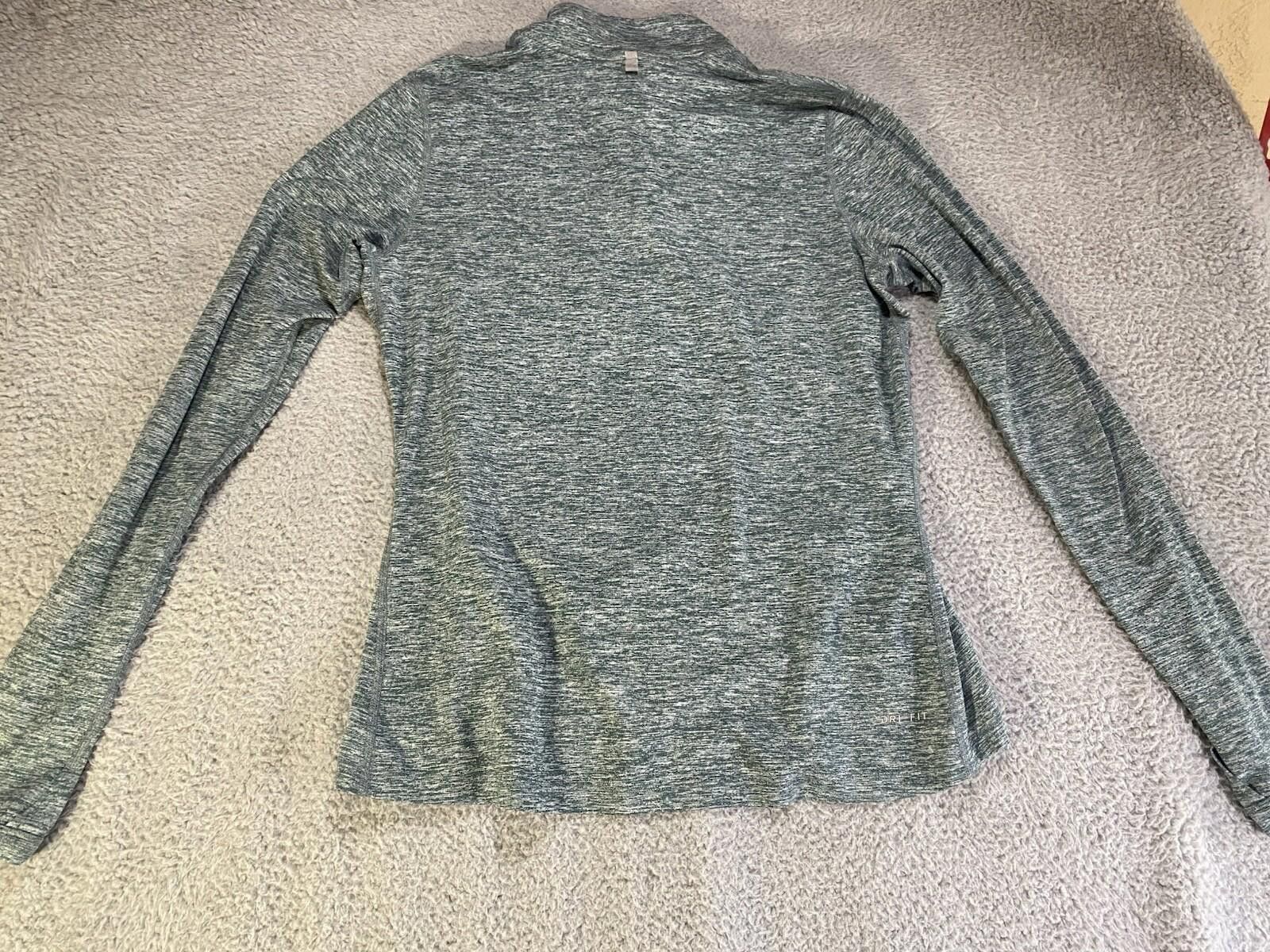 Nike Nike Running Dri-Fit Women Medium Jacket 1/4 Zip Workout Gym Size M / US 6-8 / IT 42-44 - 3 Thumbnail