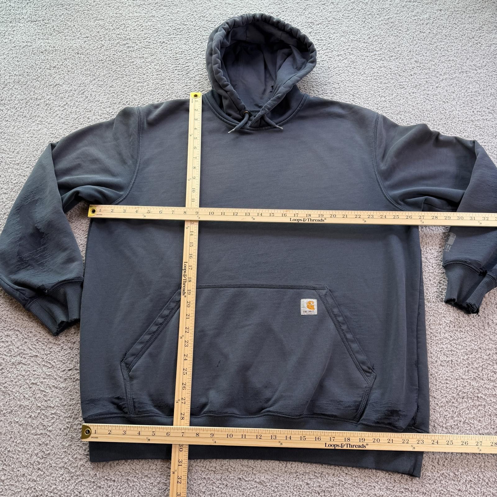 Carhartt Carhartt Hoodie XL Original Fit Rain Defender Sweatshirt Size US XL / EU 56 / 4 - 3 Thumbnail