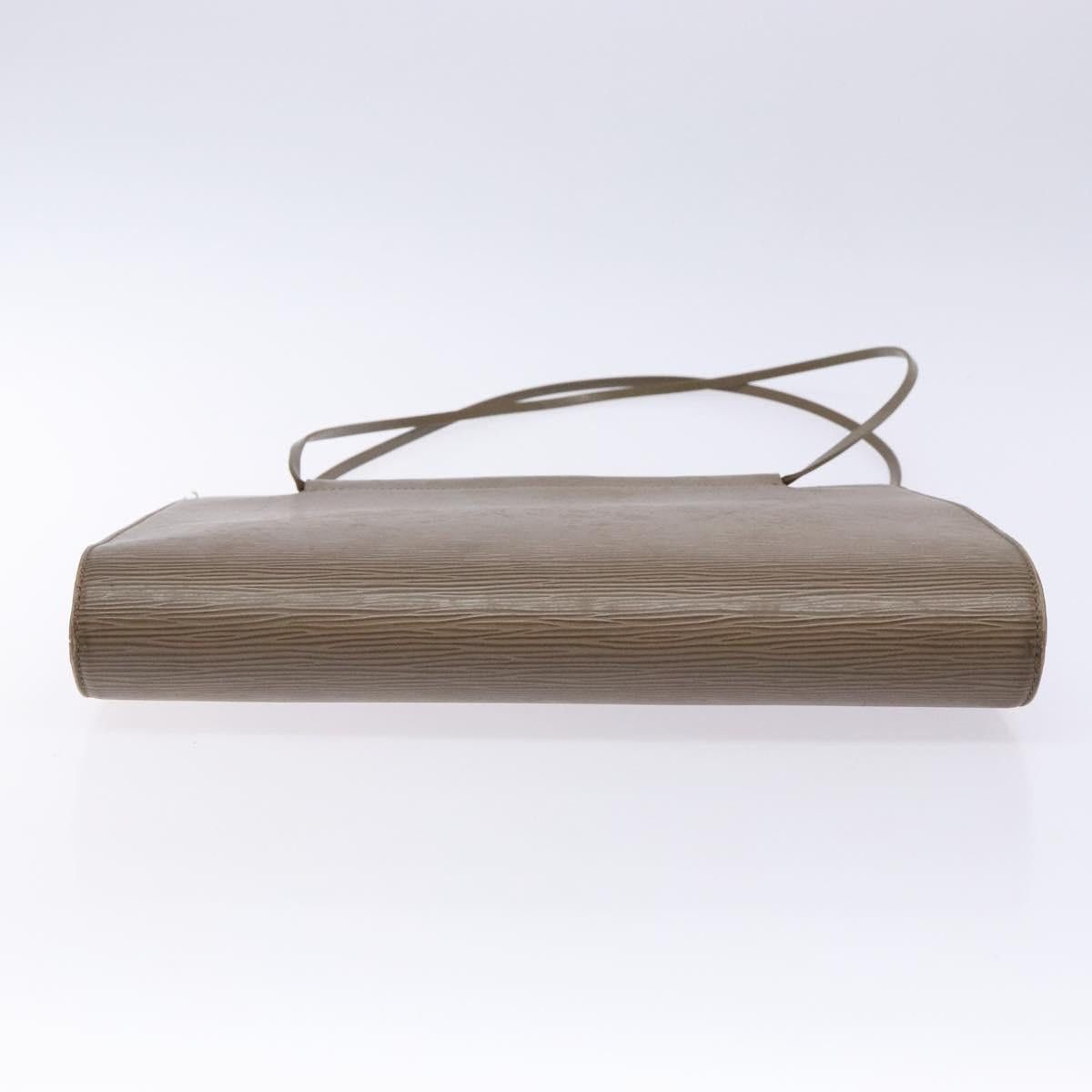 Louis Vuitton LOUIS VUITTON Epi Saint Tropez Shoulder Bag Gray Lilac Size ONE SIZE - 9 Thumbnail