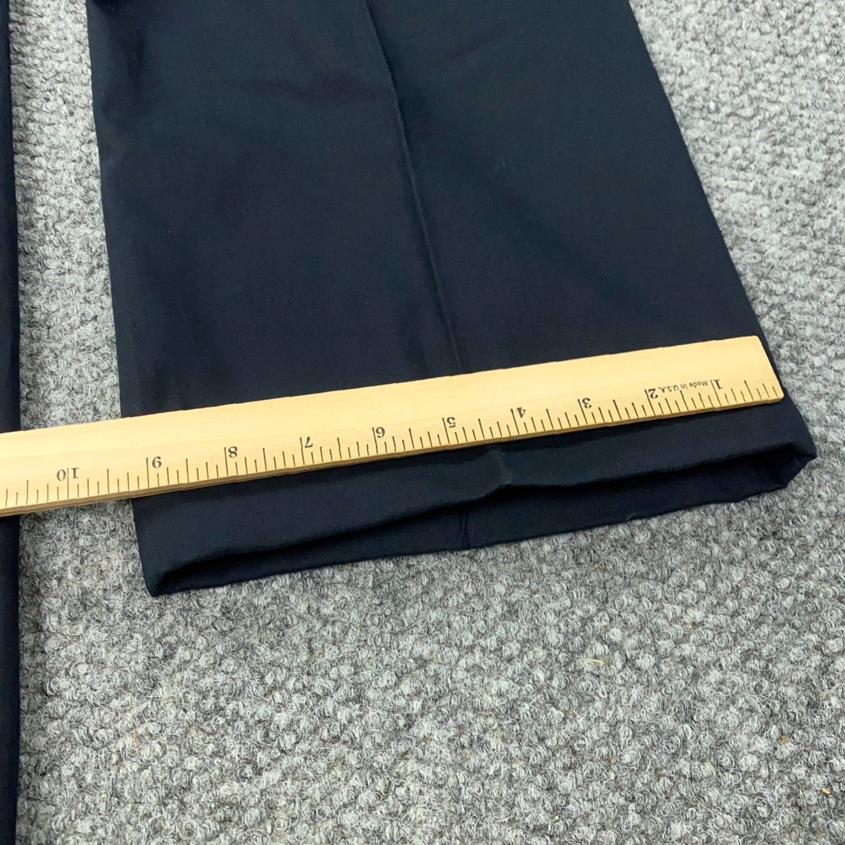 Vintage VINTAGE Hiltl Pants Mens Size 40/38 Blue Pleated Cuffed Trouser 29" Inseam Business NWT Size US 39 - 6 Thumbnail