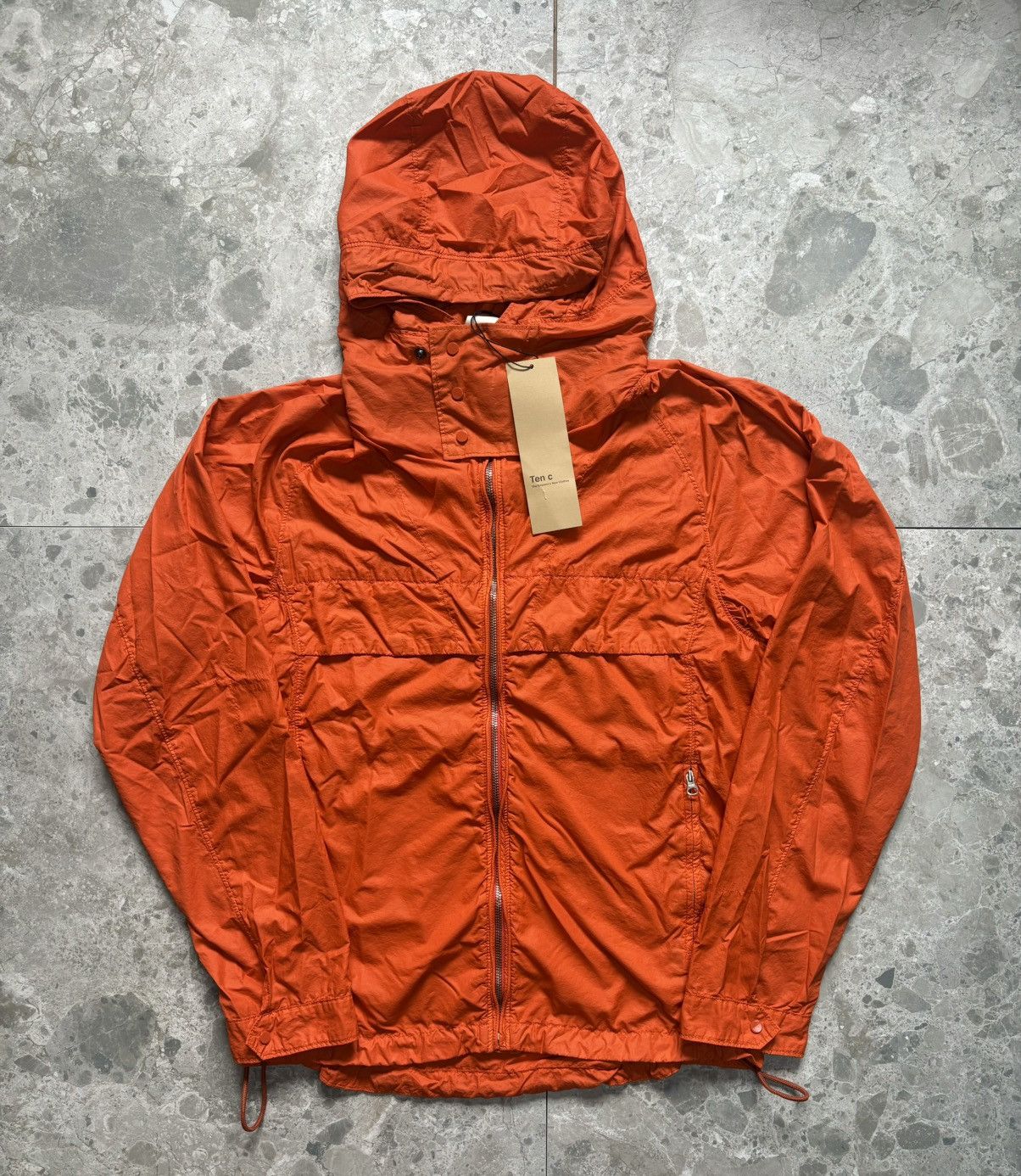 Ten C Ten c Shell A/C Jacket – Orange – Size 46 Size US S / EU 44-46 / 1 - 1 Thumbnail