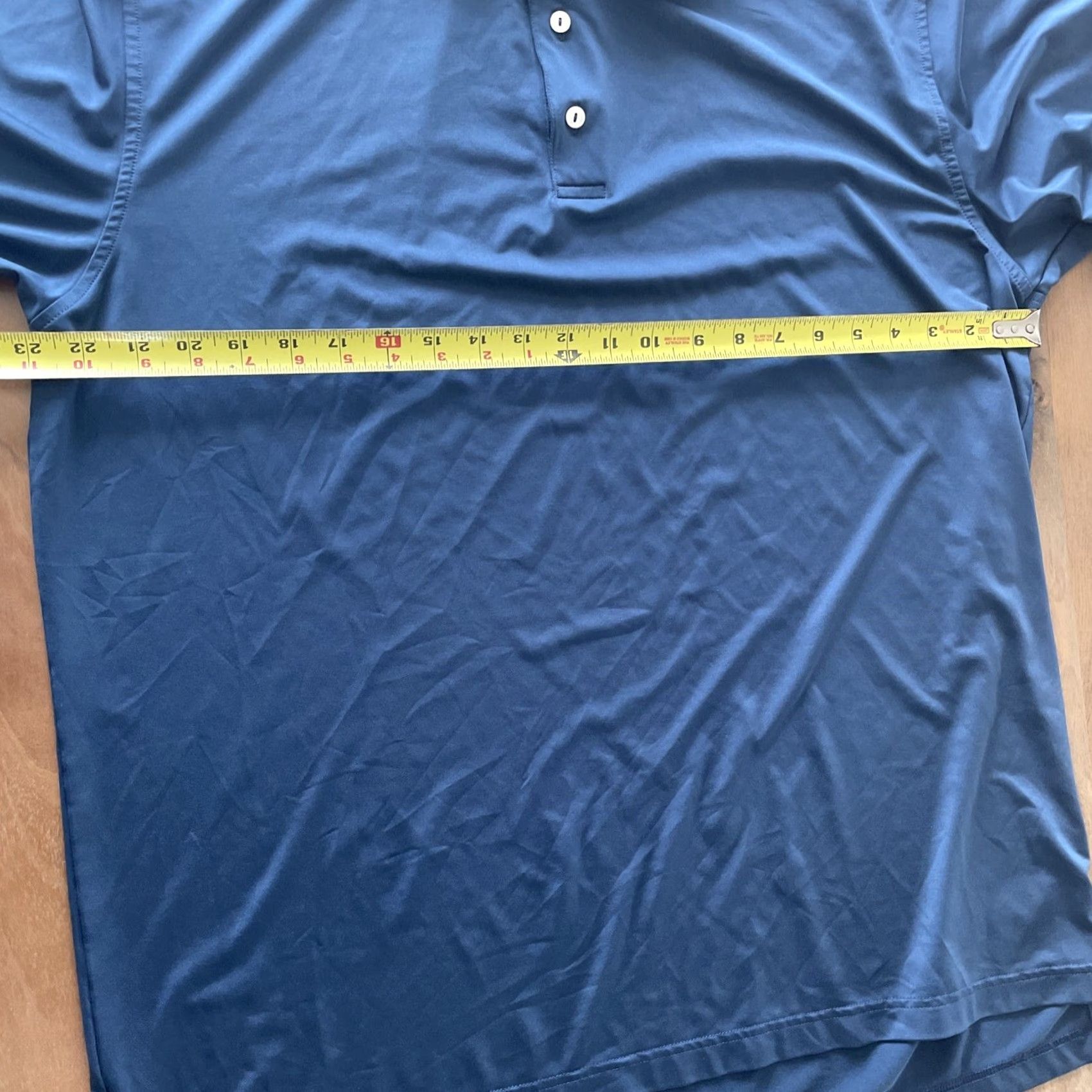 Peter Millar Peter Millar x Fox Business Polo Mens Large Blue Golf Shirt Size US L / EU 52-54 / 3 - 6 Thumbnail