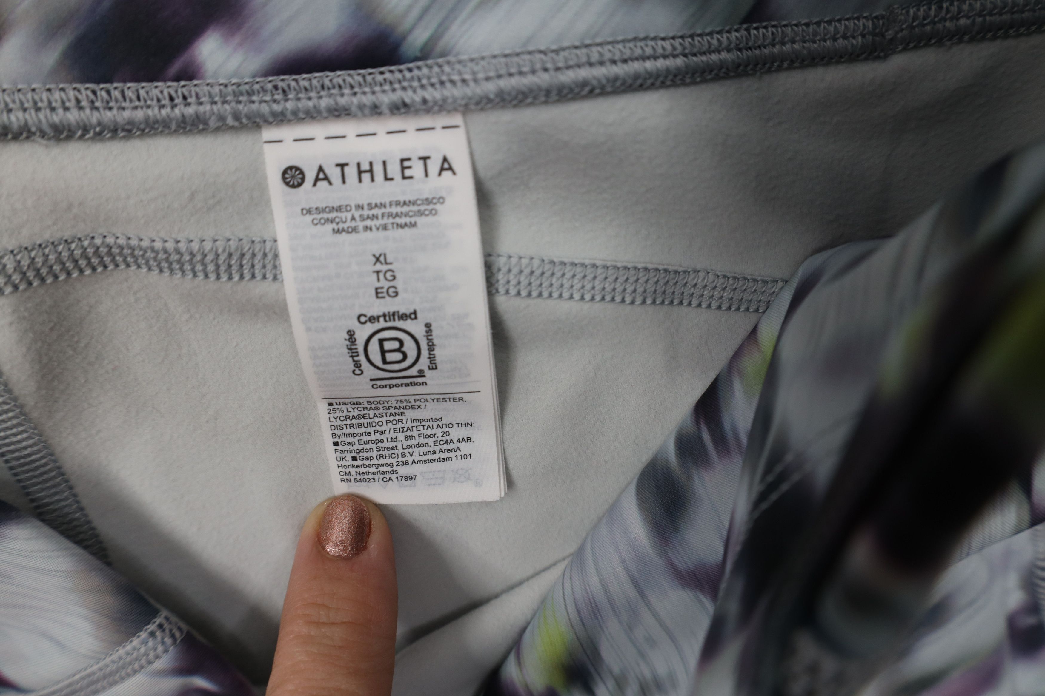 Athleta Athleta Splatter Rainier Running Jogging Yoga Training Pants Size 32" / US 10 / IT 46 - 5 Thumbnail