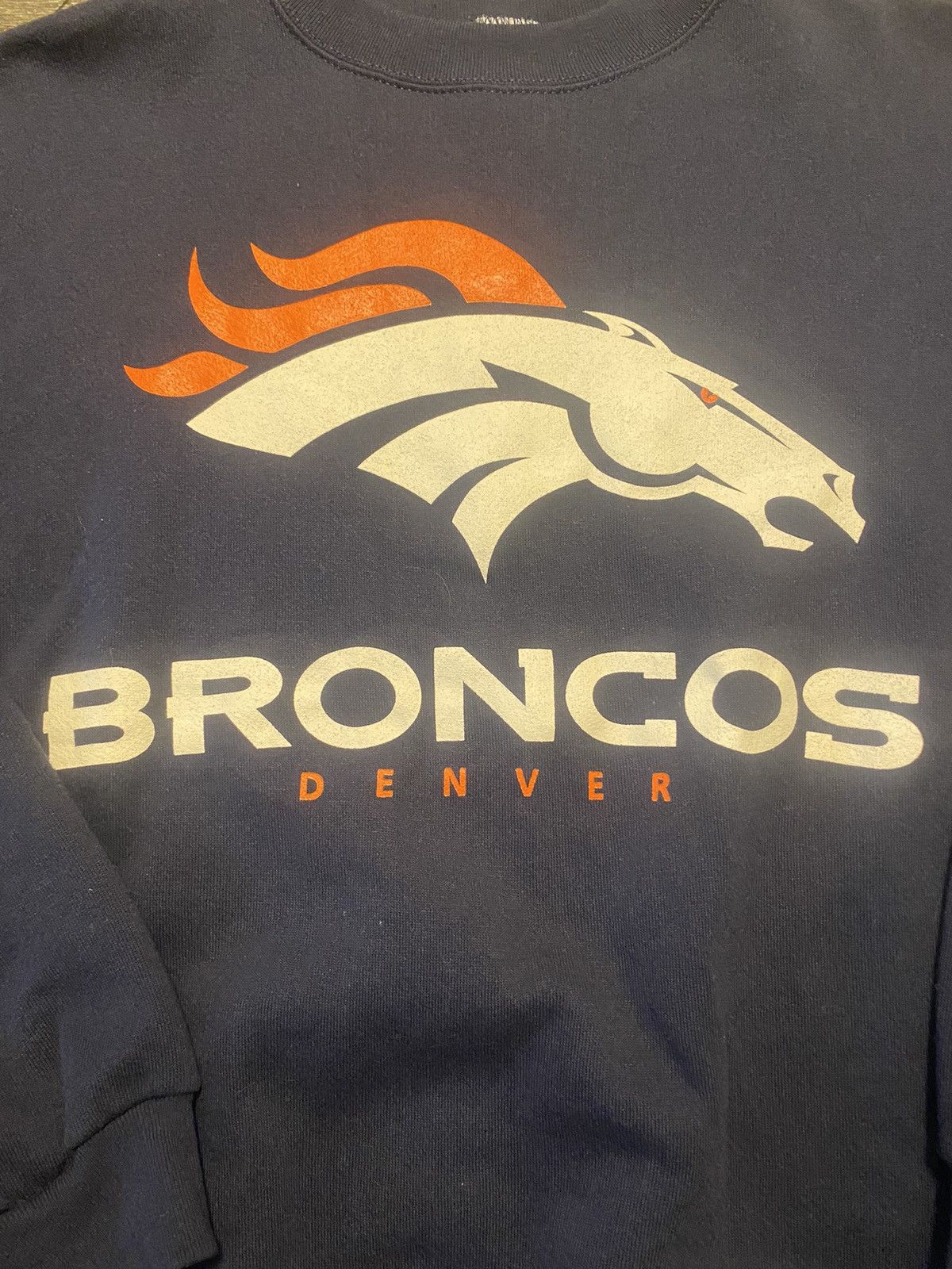 Logo 7 × Vintage Vintage Logo 7 (Broncos) Sweater Size US XL / EU 56 / 4 - 2 Thumbnail