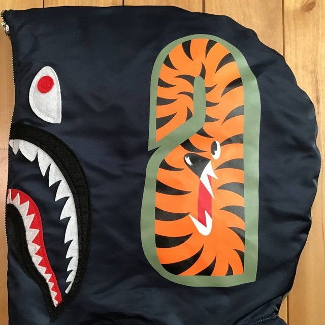 Bape BAPE Shark full zip hoodie Puffer Down Jacket a bathing ape Size US L / EU 52-54 / 3 - 5 Thumbnail