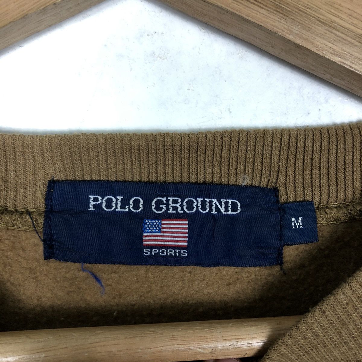 Japanese Brand 🔥90’s Vintage Sweatshirt Crewneck Polo Ground Sport Size US M / EU 48-50 / 2 - 10 Thumbnail