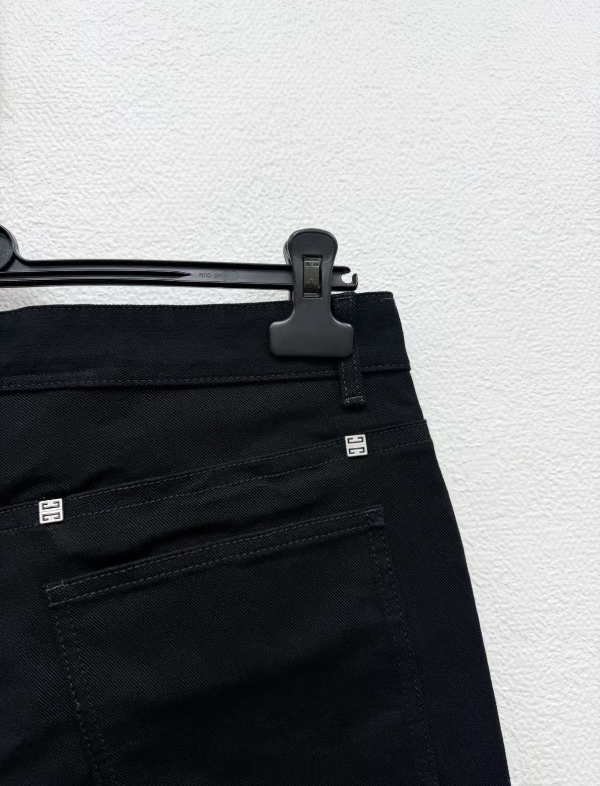 Givenchy Givenchy Stretch Slim Fit Black Jeans J30 Size US 30 / EU 46 - 6 Thumbnail