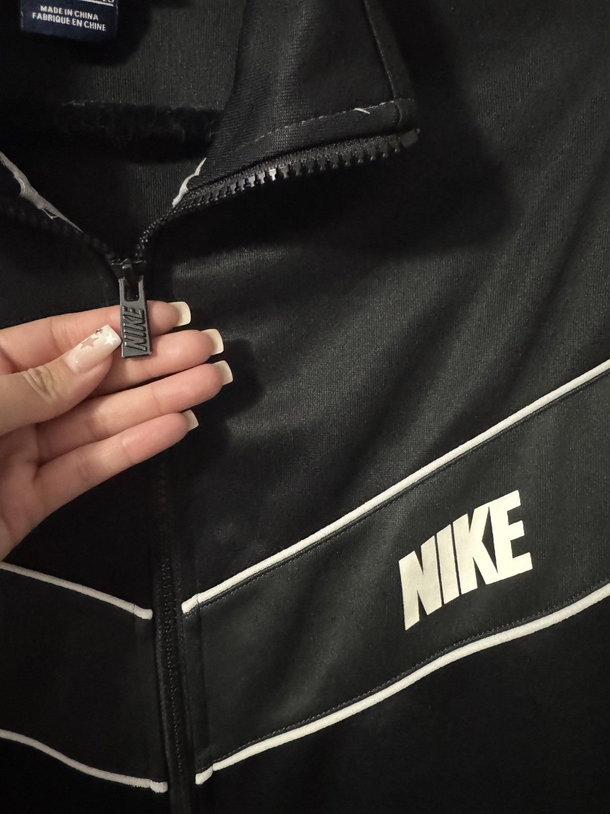 Nike Black Nike Lightweight Track Jacket Size US XL / EU 56 / 4 - 2 Thumbnail