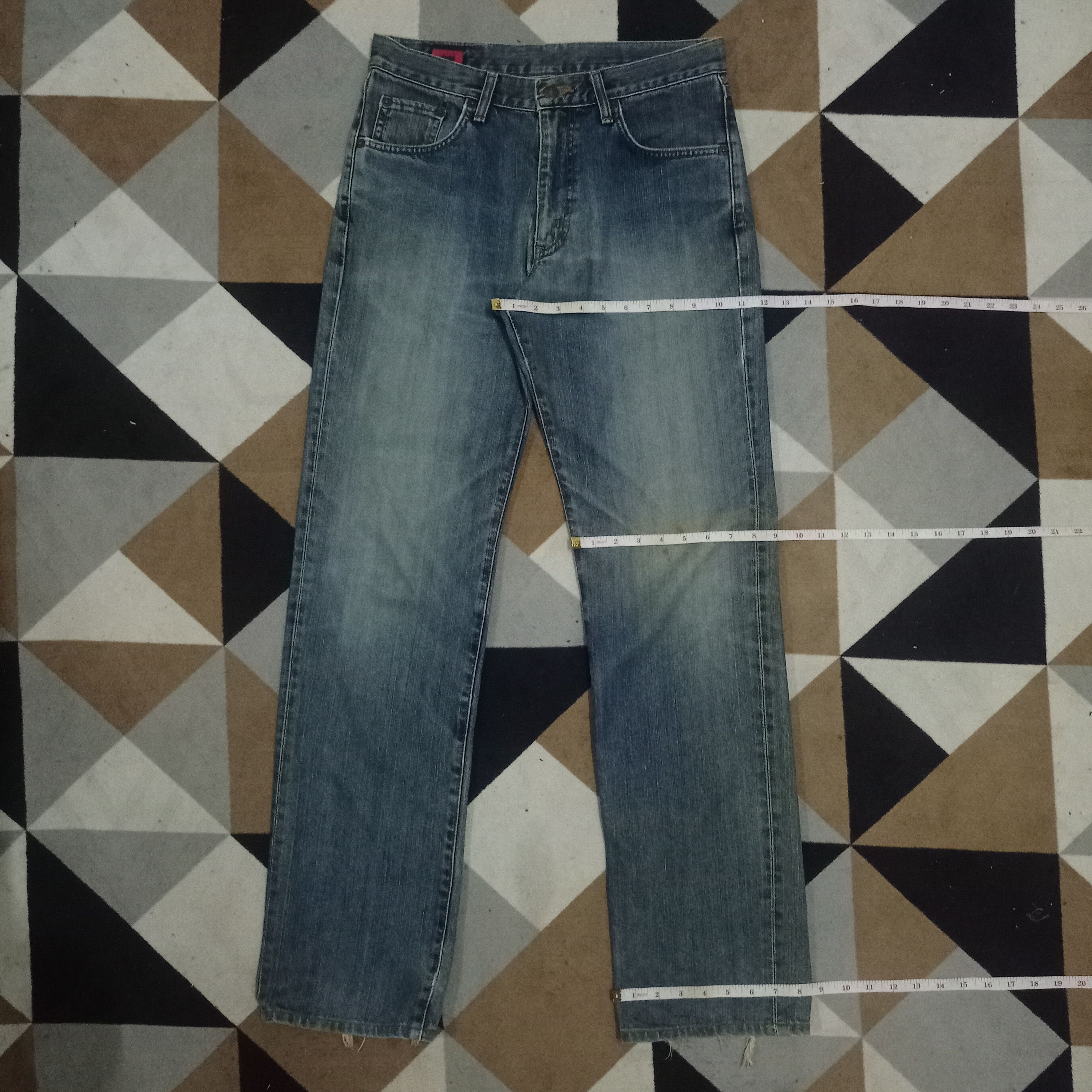 Edwin Vintage Japanese Edwin 503 Mud Wash Baggy Jeans Size US 31 - 13 Thumbnail