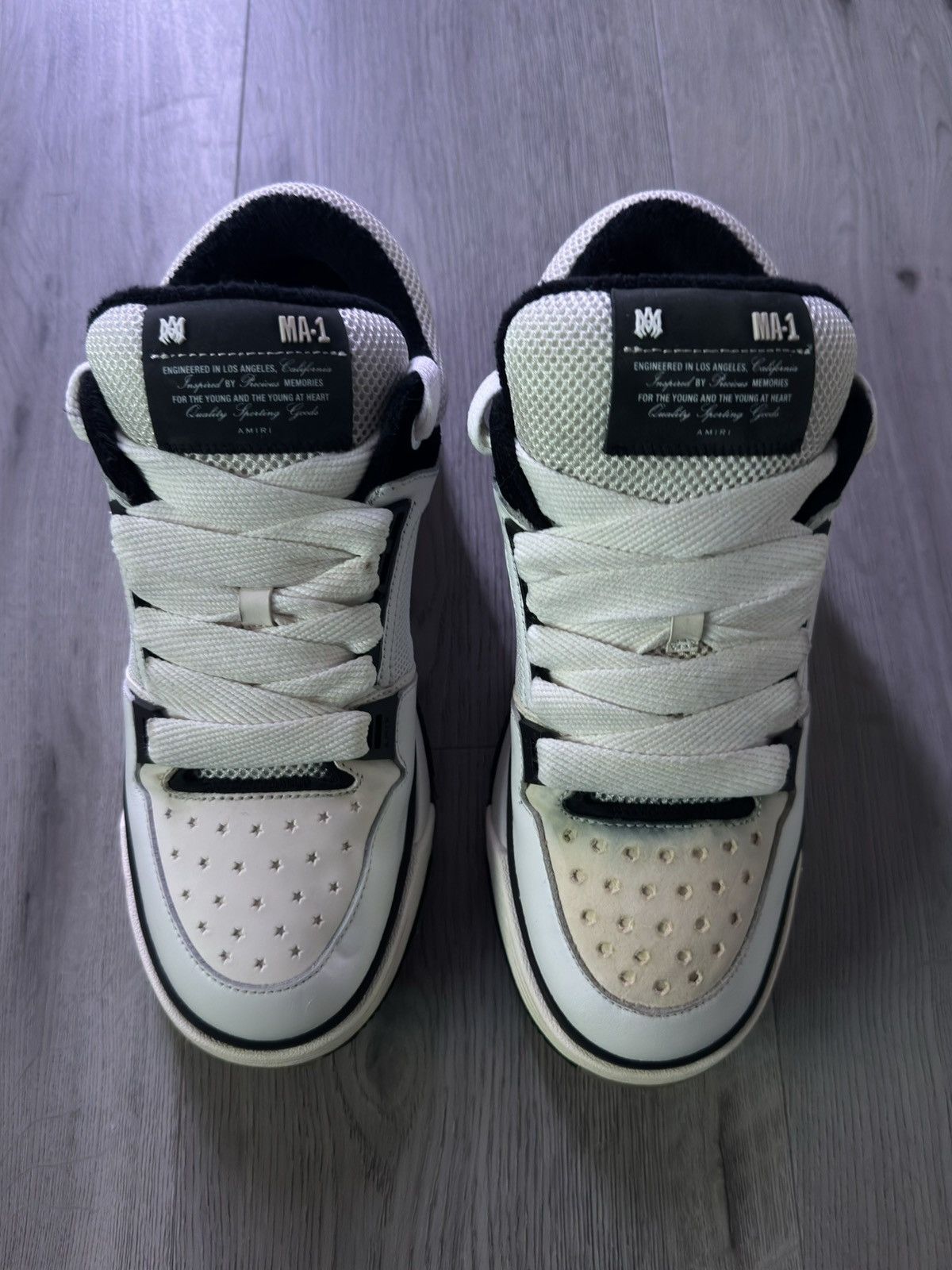 Amiri Amiri MA-1 Low Top Sneaker Size US 11 / EU 44 - 3 Thumbnail