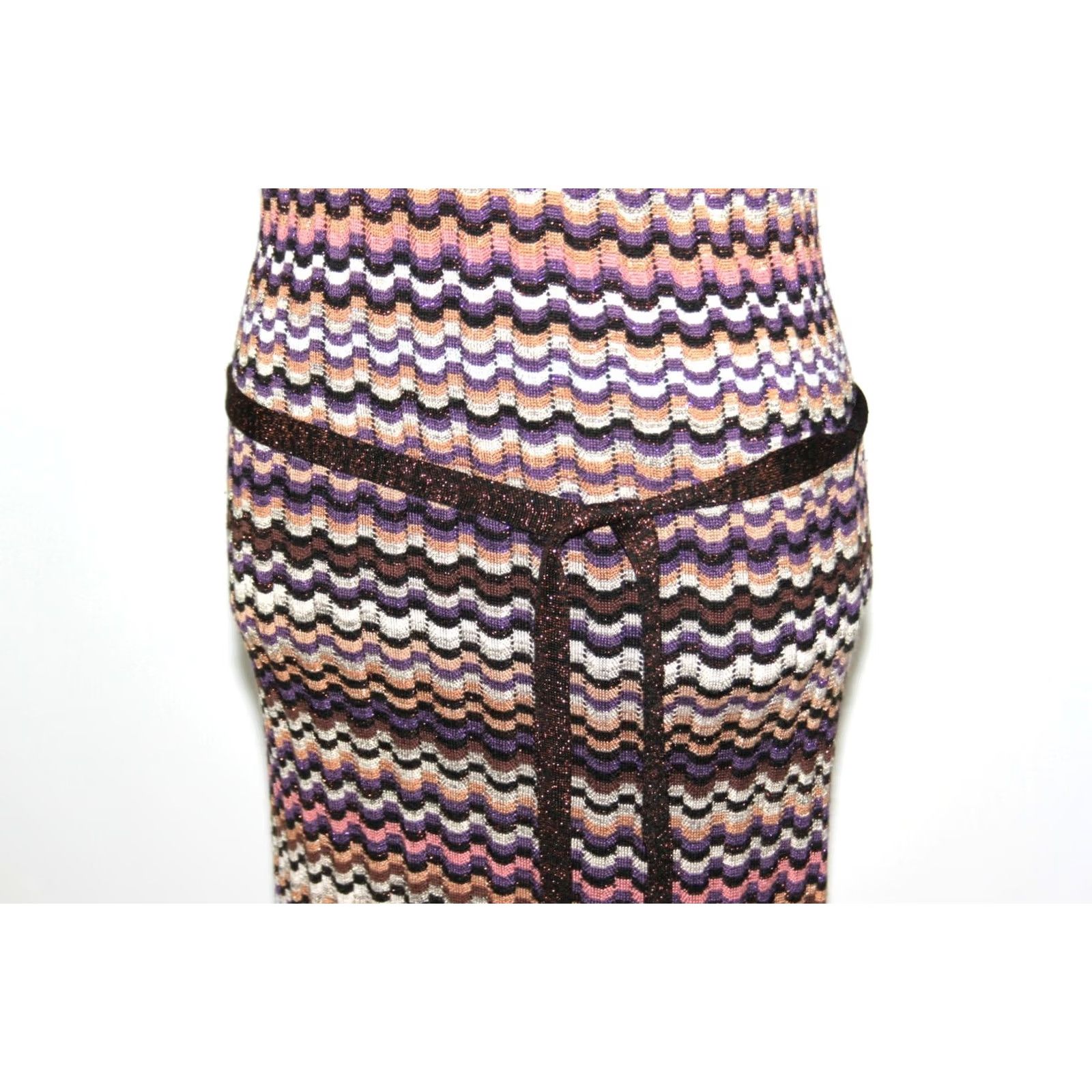 Missoni Missoni Lindex womens long dress S Multicoloured A-Line Dress Womens Womens S Missoni Dress Long 116 cm Size S / US 4 / IT 40 - 2 Thumbnail
