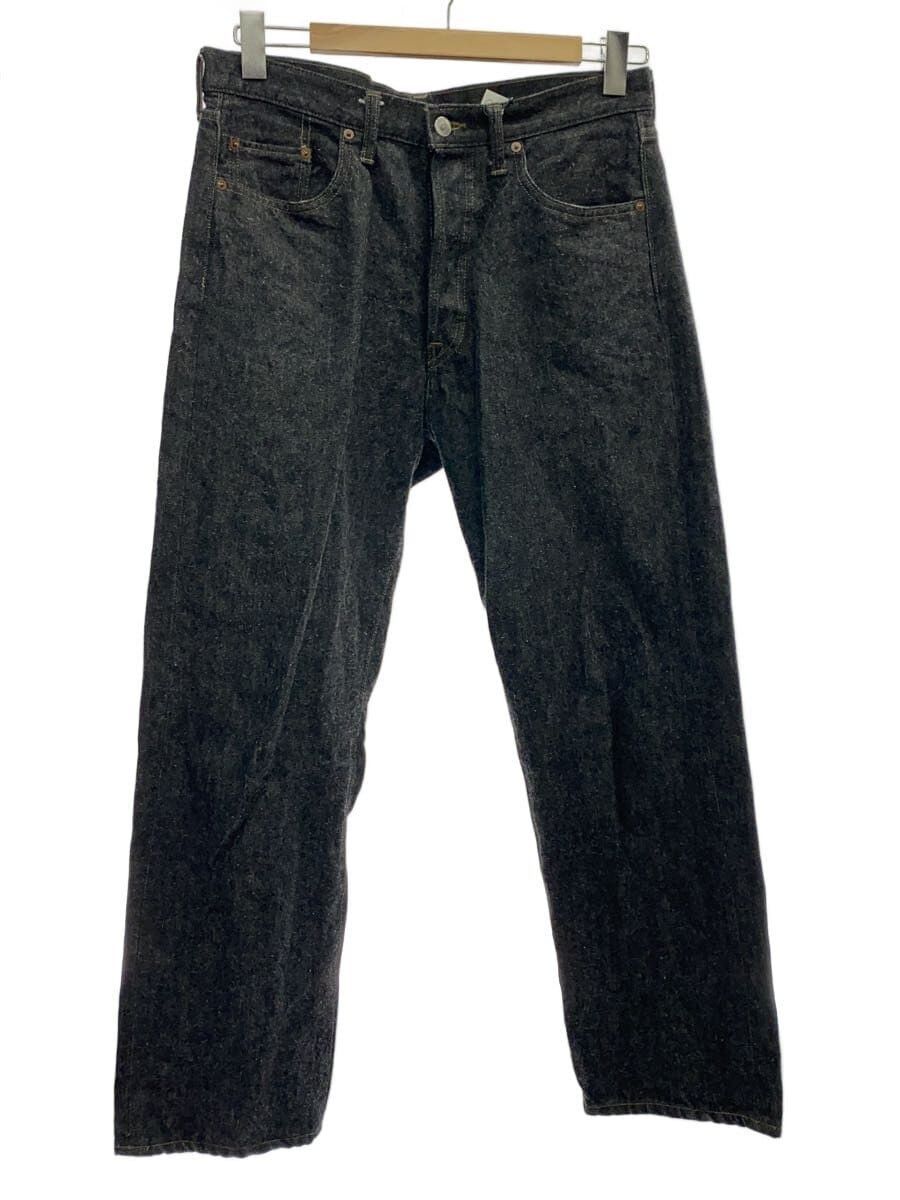 A.PRESSE Black Washed Denim Pants Size US 32 / EU 48 - 2 Thumbnail