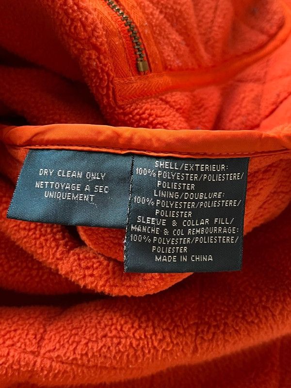 Polo Ralph Lauren Ralph Lauren Quilted Jacket Vintage 2000s Rare Fleece Size US L / EU 52-54 / 3 - 11 Thumbnail