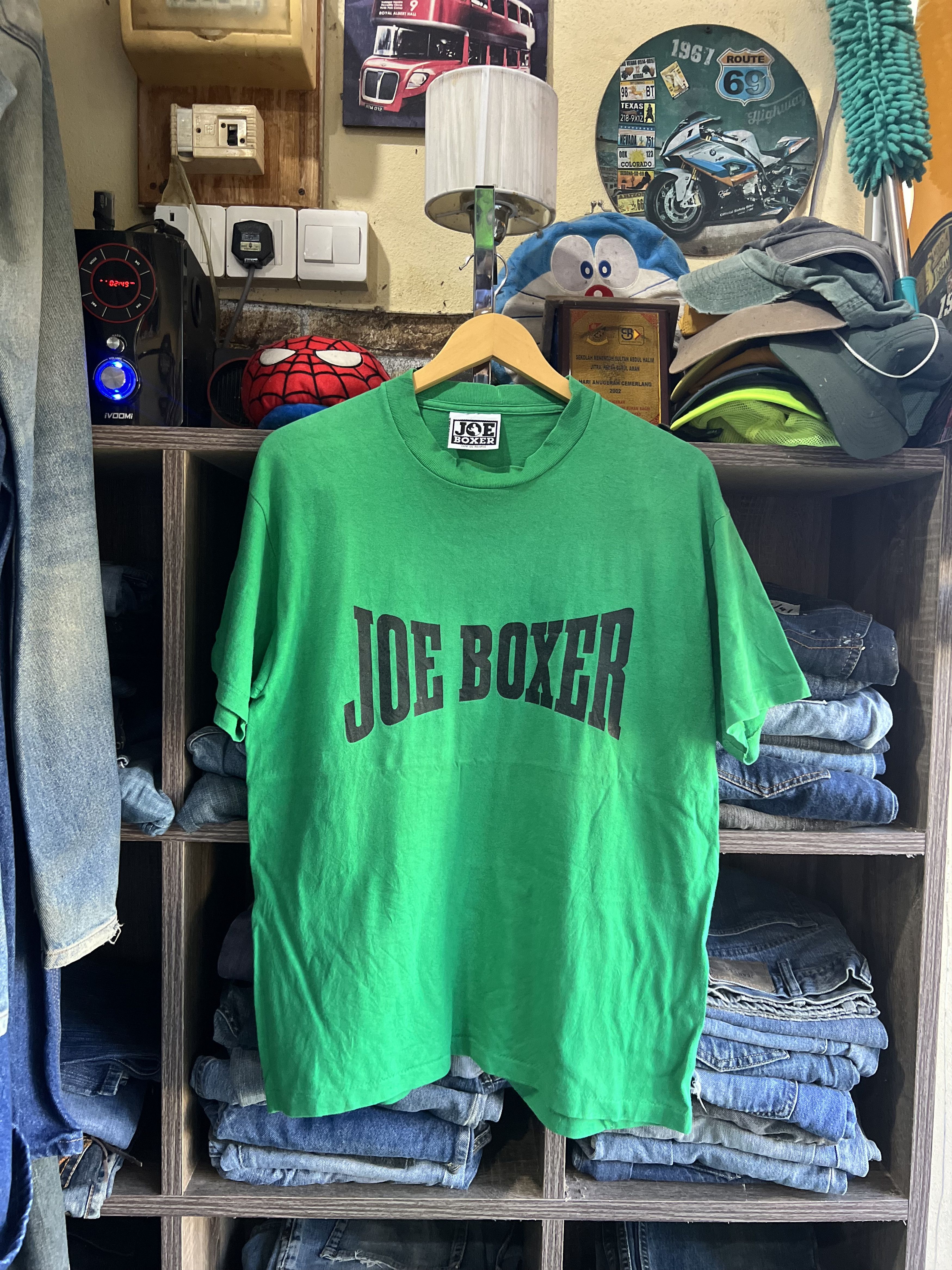 Joe Boxer 🔥Single Stitch Vintage Joe Boxer Spellout Tees Size US M / EU 48-50 / 2 - 14 Thumbnail