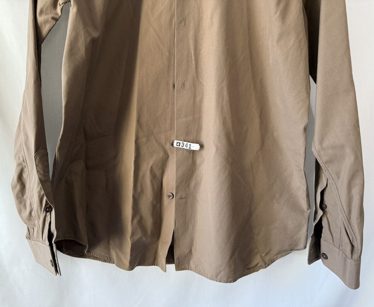 Lacoste Lacoste Live Shirt Brown Size 40L - 7 Thumbnail