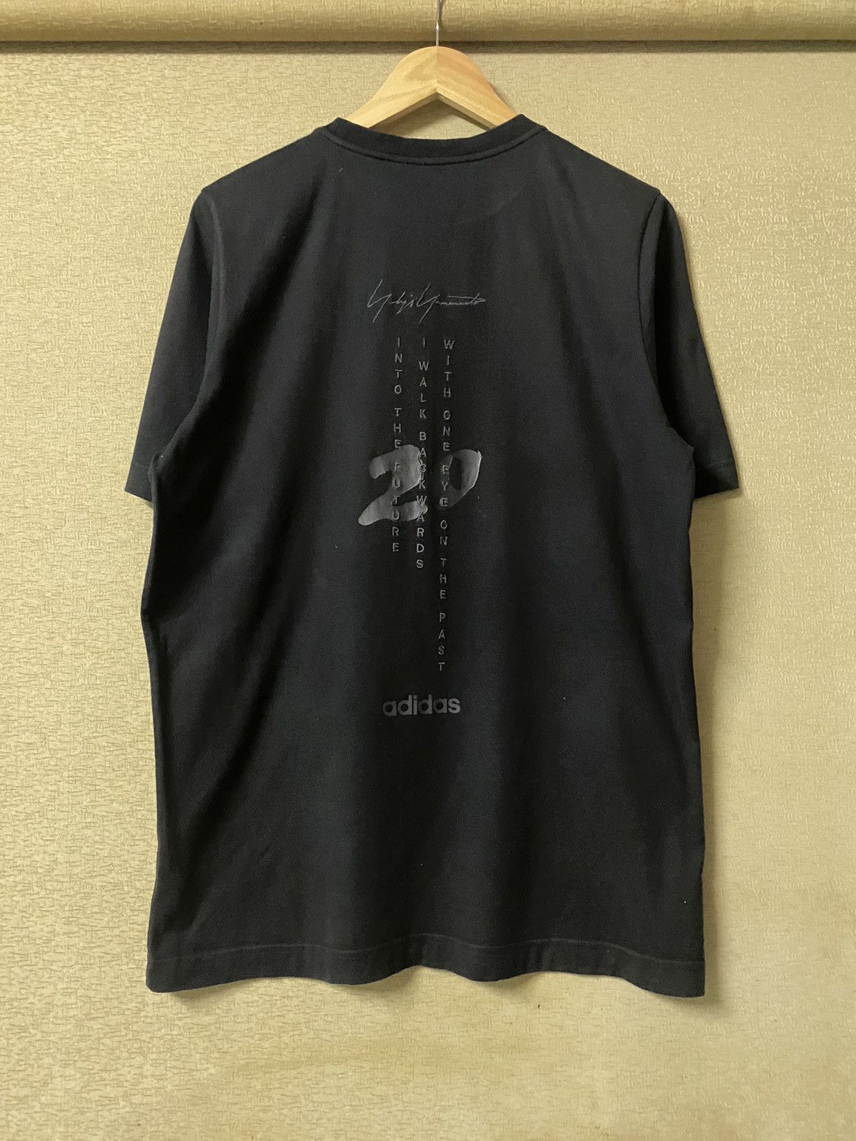 Adidas 20th Anniversary Y3 Adidas Yohji Yamamoto Commemorative Tee Size US S / EU 44-46 / 1 - 1 Thumbnail