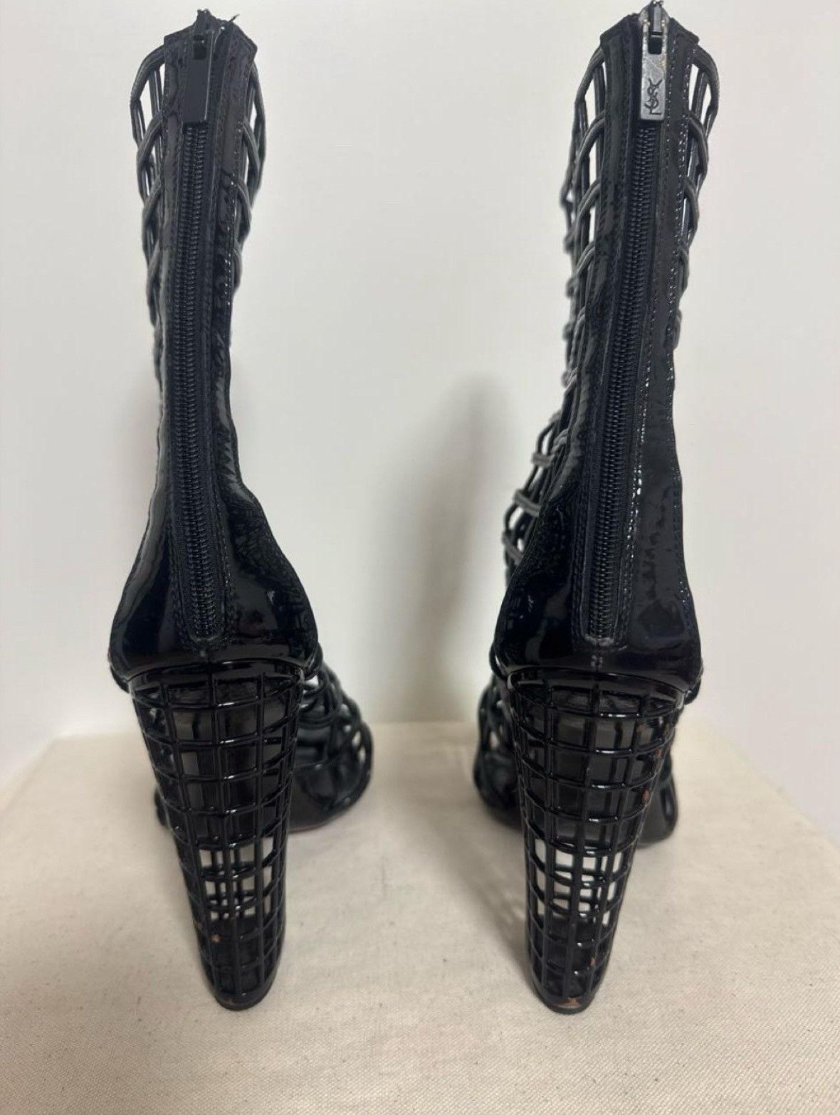 Yves Saint Laurent YSL booties Size US 8 / IT 38 - 6 Thumbnail