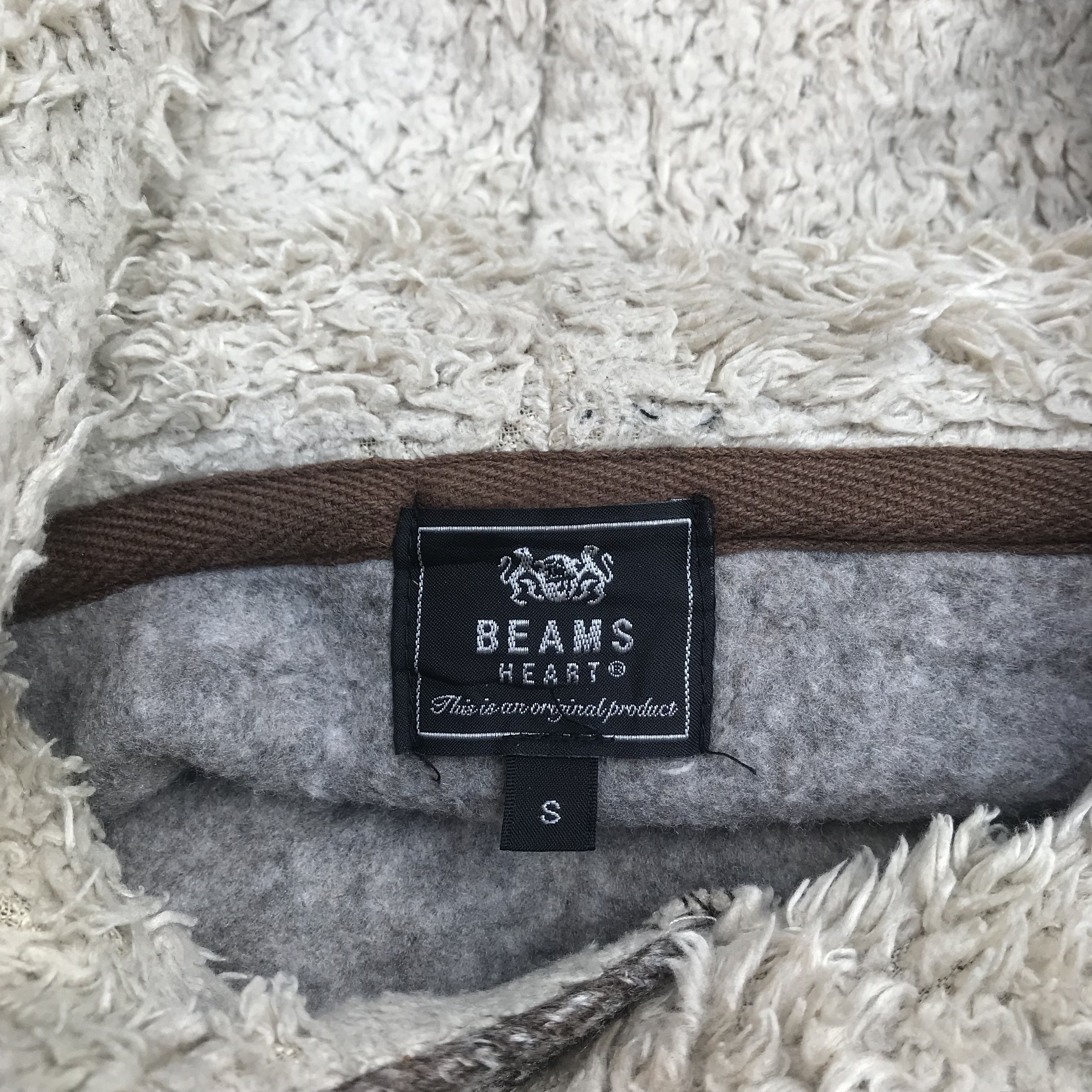 Beams Japan × Beams Plus × Hysteric Glamour Beams Heart japan Polar pullover Hoodie Fleece Hooded Jacket Size US M / EU 48-50 / 2 - 8 Thumbnail