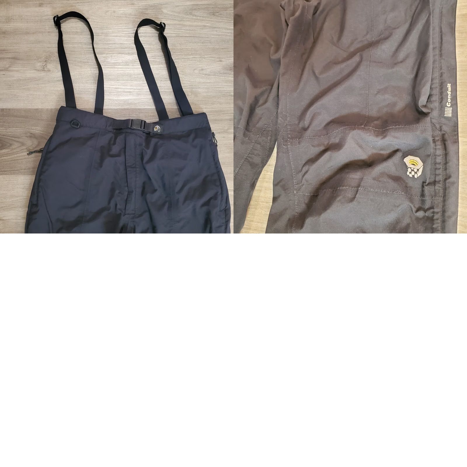 Mountain Hardwear Mountain Hardwear Conduit Snow/Ski Goretex Pants Overall Sz L Black Suspenders Size US 33 - 8 Thumbnail