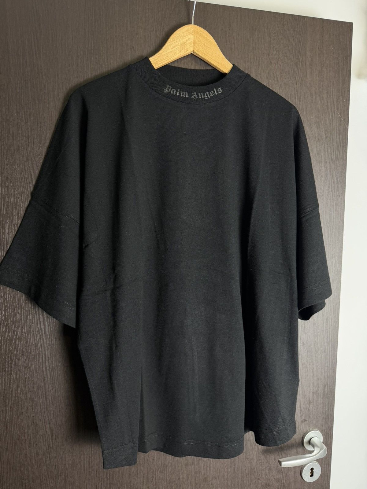 Palm Angels Palm Angels Black Logo T-shirt *NEW* Size US M / EU 48-50 / 2 - 2 Thumbnail