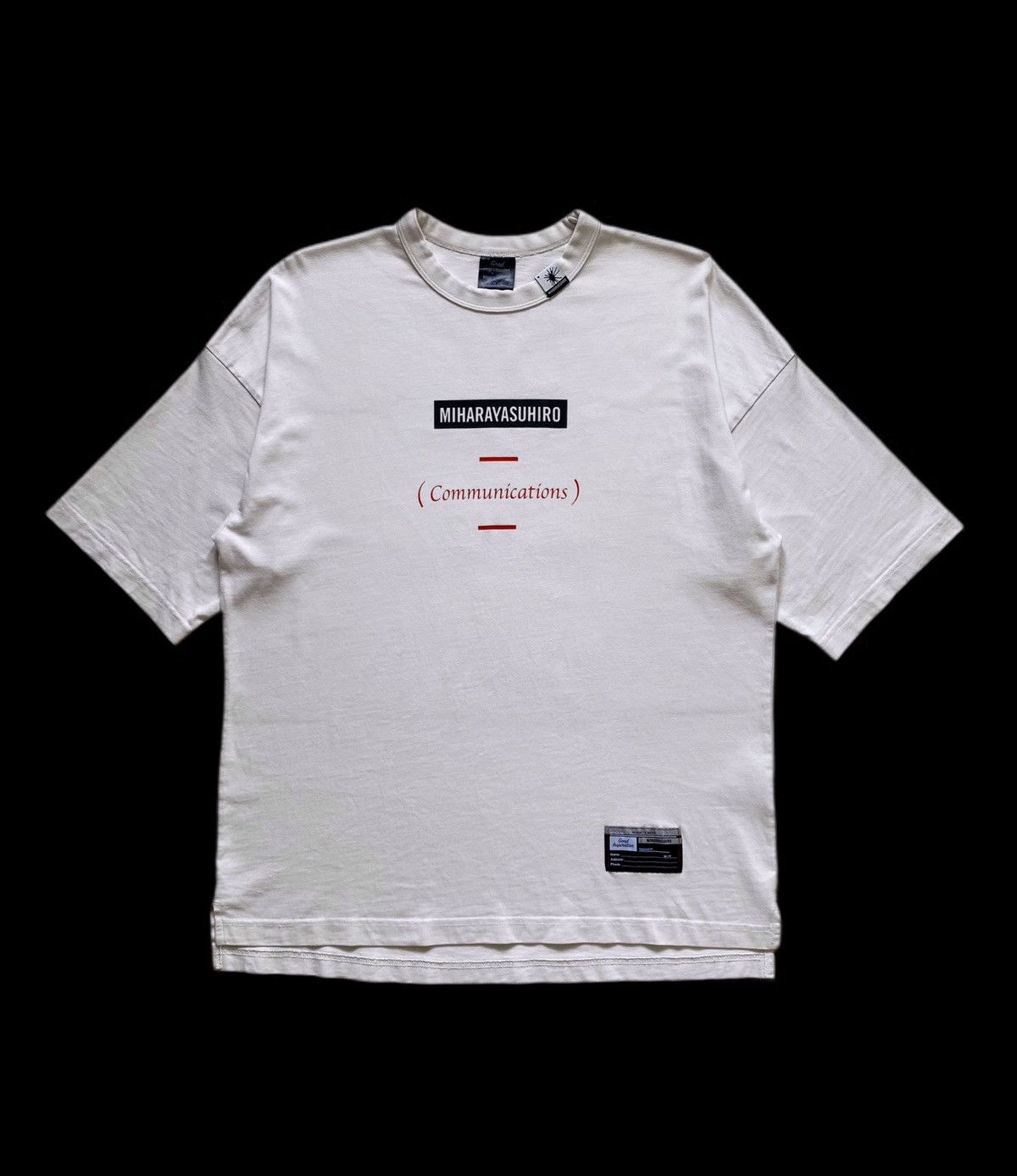 GU × Maison MIHARA YASUHIRO GU x MIHARAYASUHIRO Good Inspiration “Communications” Shirt Size US S / EU 44-46 / 1 - 1 Thumbnail