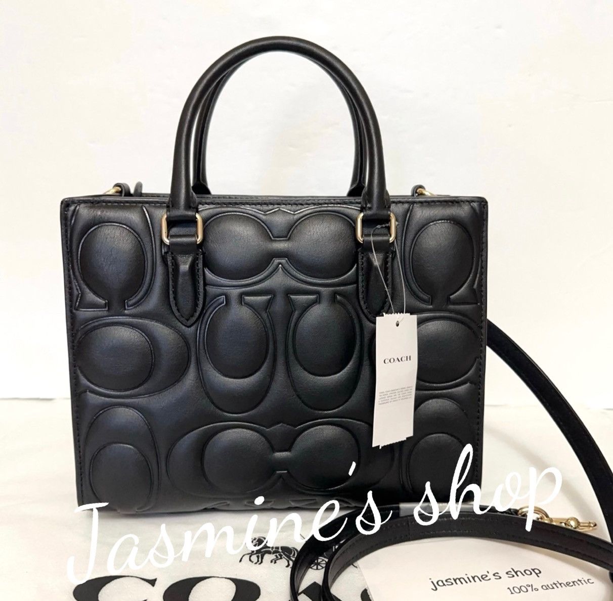 Coach NWT Coach Maggie Small Tote Bag In Signature Leather CY670 Size ONE SIZE - 2 Thumbnail