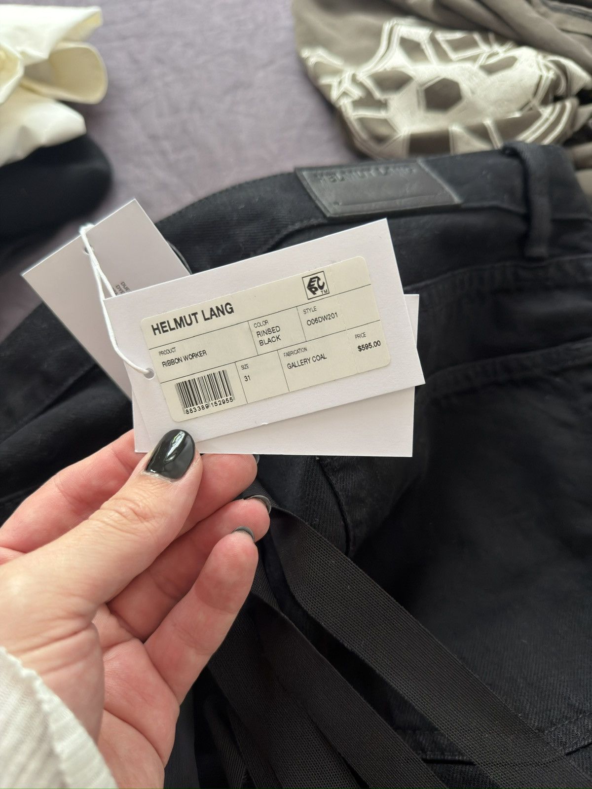 Helmut Lang AW24 Mummy Worker Jeans Size US 34 / EU 50 - 8 Thumbnail