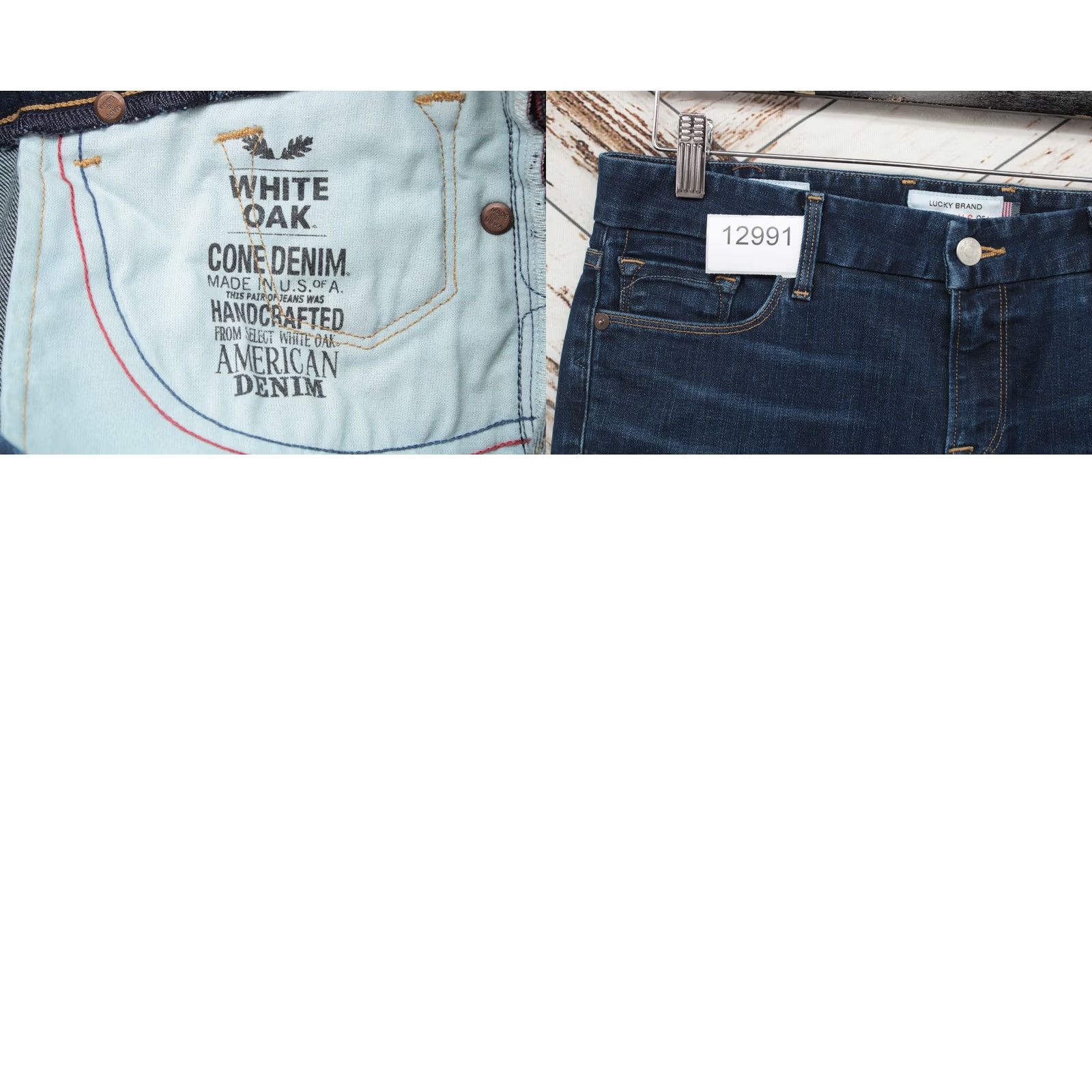 Lucky Brand Lucky Brand Jeans Boot Cut 6/28 Lolita White Oak Cone Denim USA Women Size 28" / US 6 / IT 42 - 10 Thumbnail