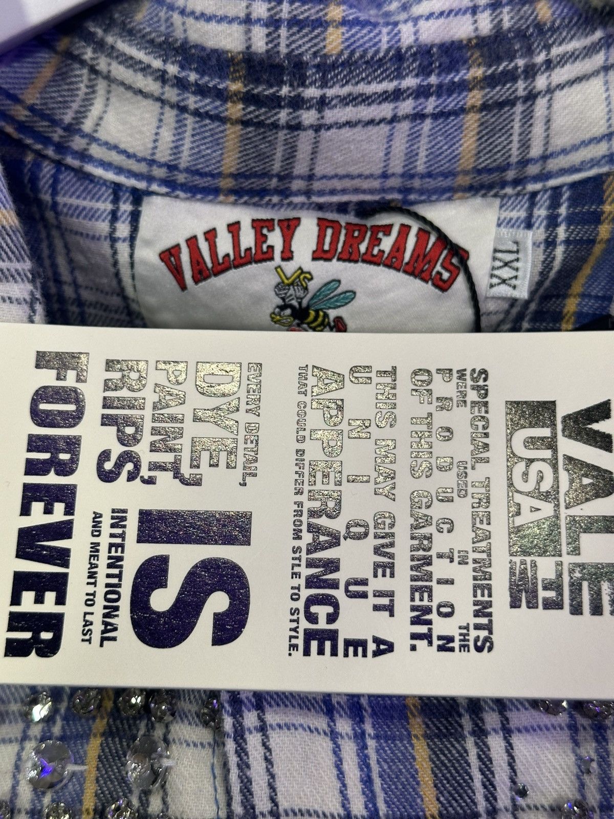 Vale Vale “Blizzard” Flannel Size US XXL / EU 58 / 5 - 2 Thumbnail