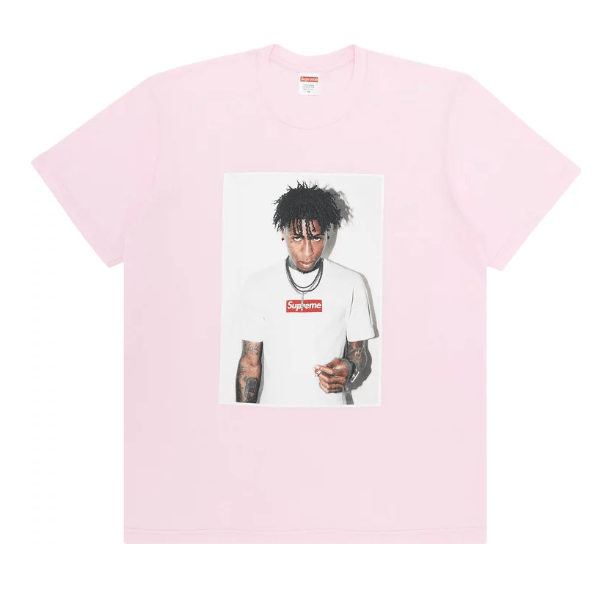 Streetwear × Supreme Supreme NBA Youngboy Tee Light Pink