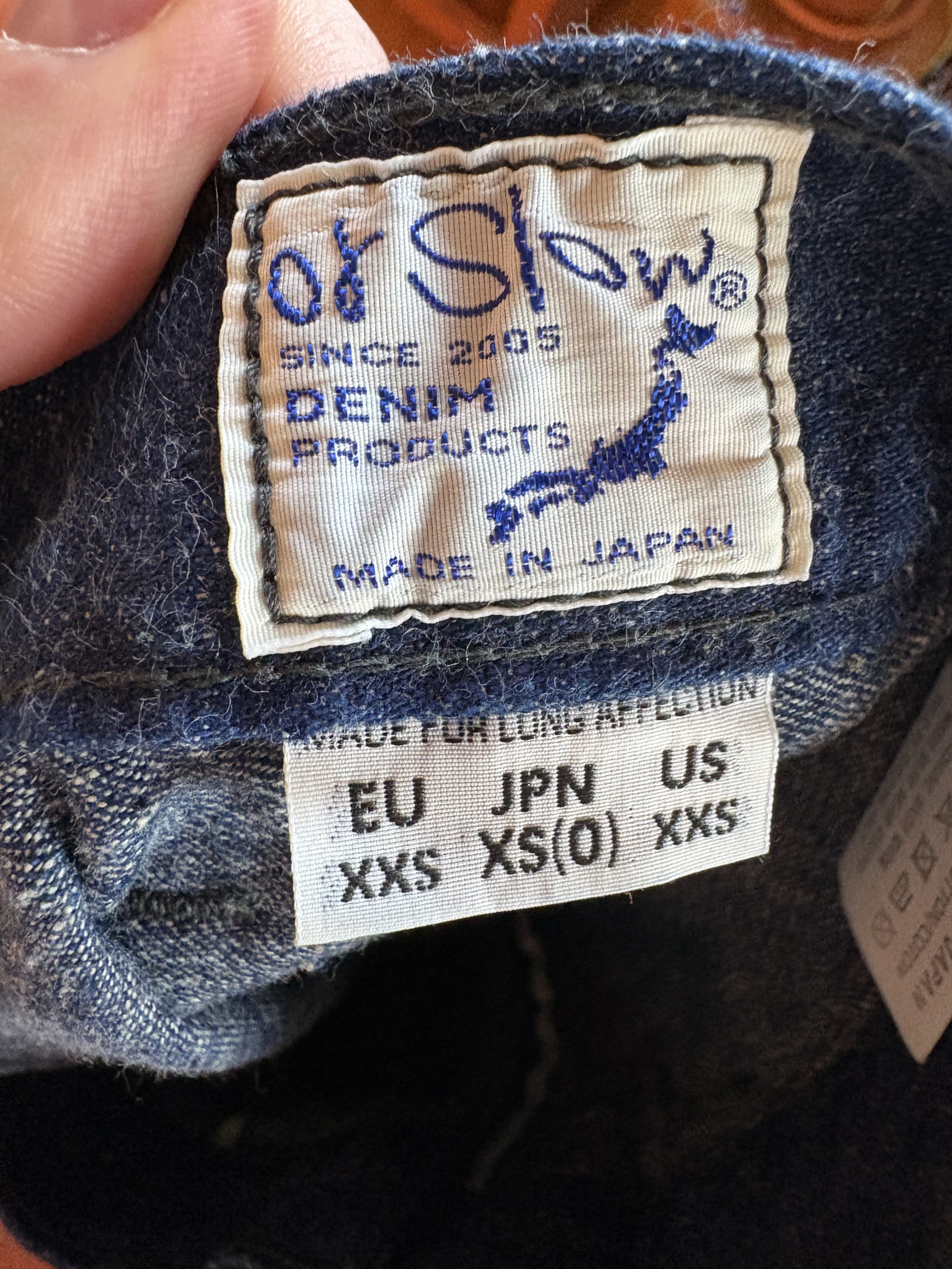 Orslow Orslow US Navy Utility Pants One Wash Denim Made in Japan Size US 28 / EU 44 - 3 Thumbnail