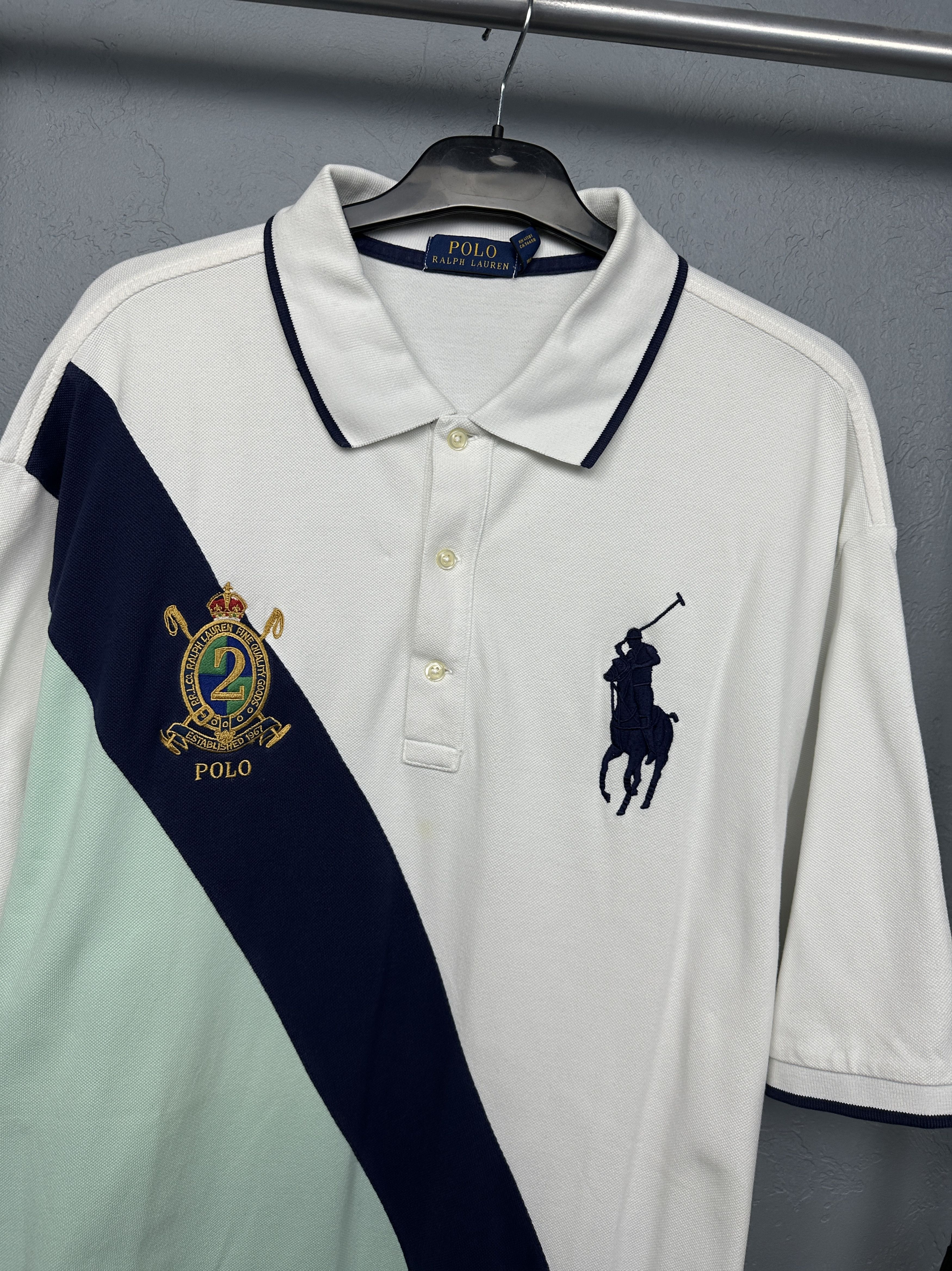 Polo Ralph Lauren Polo Ralph Lauren Mens Polo Shirt Size 2XLT Size US XXL / EU 58 / 5 - 2 Thumbnail