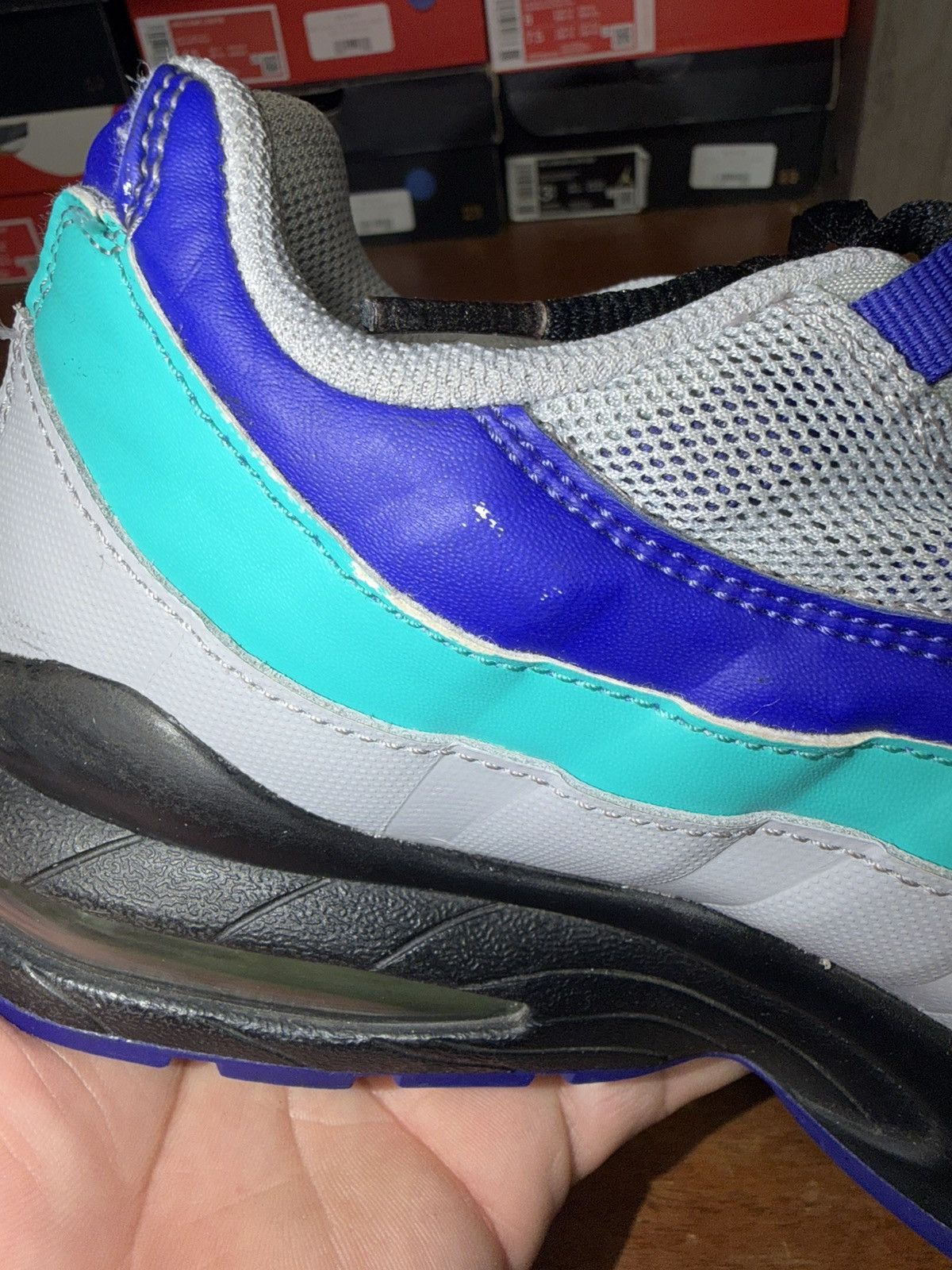 Nike Nike Air Max 95 GS Indigo Burst size 7 Size US 7 / EU 40 - 11 Thumbnail
