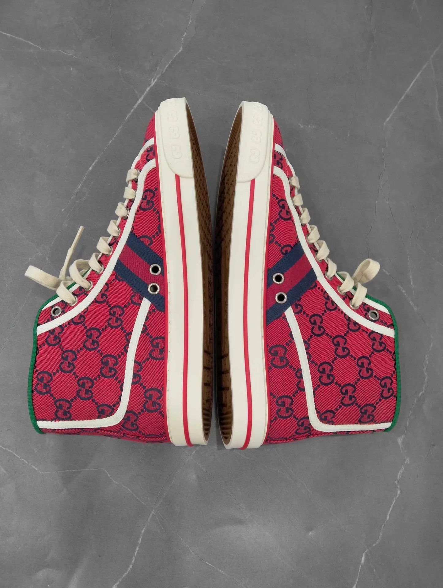 Gucci GUCCI Tennis 1977 High Top Sneaker 40.5 95 New Size US 7.5 / EU 40-41 - 2 Thumbnail
