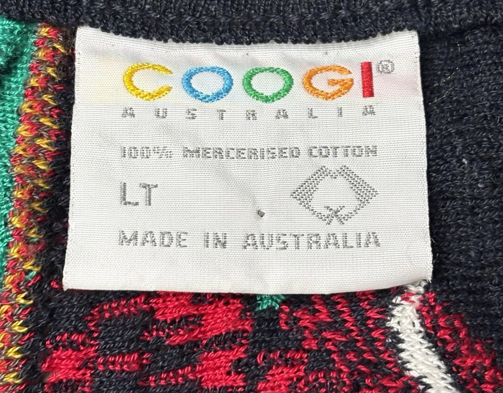 Coogi Coogi Sweater Vest Mens L 3D Knit Colorful Mercerized Cotton Size US L / EU 52-54 / 3 - 2 Thumbnail