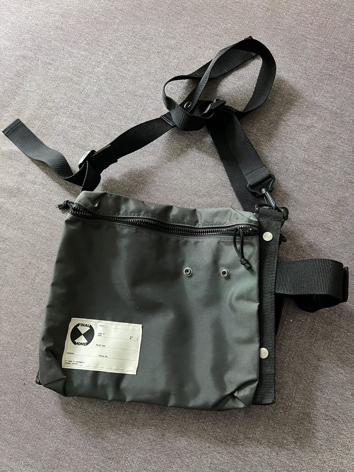 Final Home Final Home hybrid crossbody harness vest bag Size ONE SIZE - 5 Thumbnail