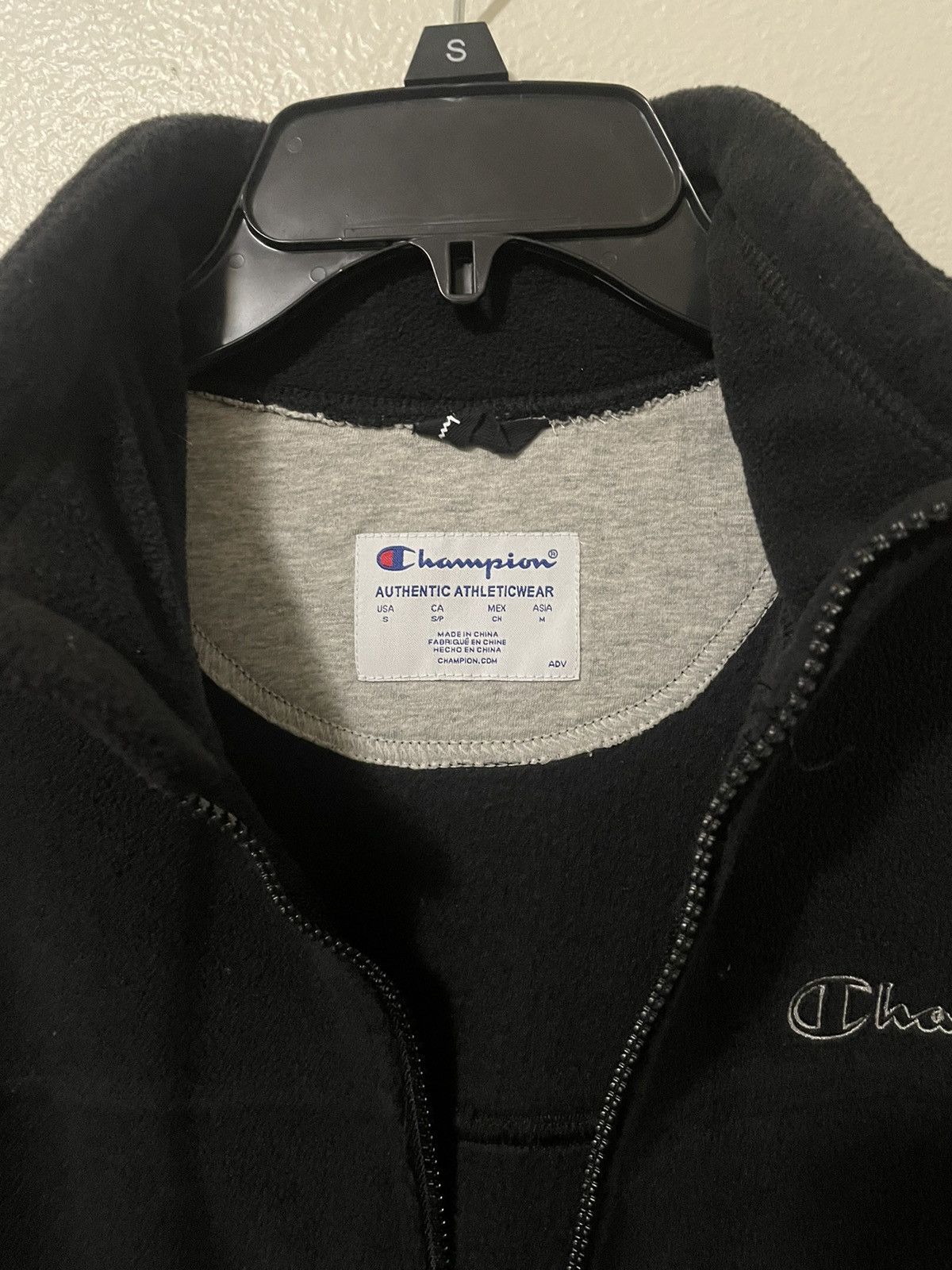 Champion Champion Black Quarter Zip Up Size US S / EU 44-46 / 1 - 5 Thumbnail