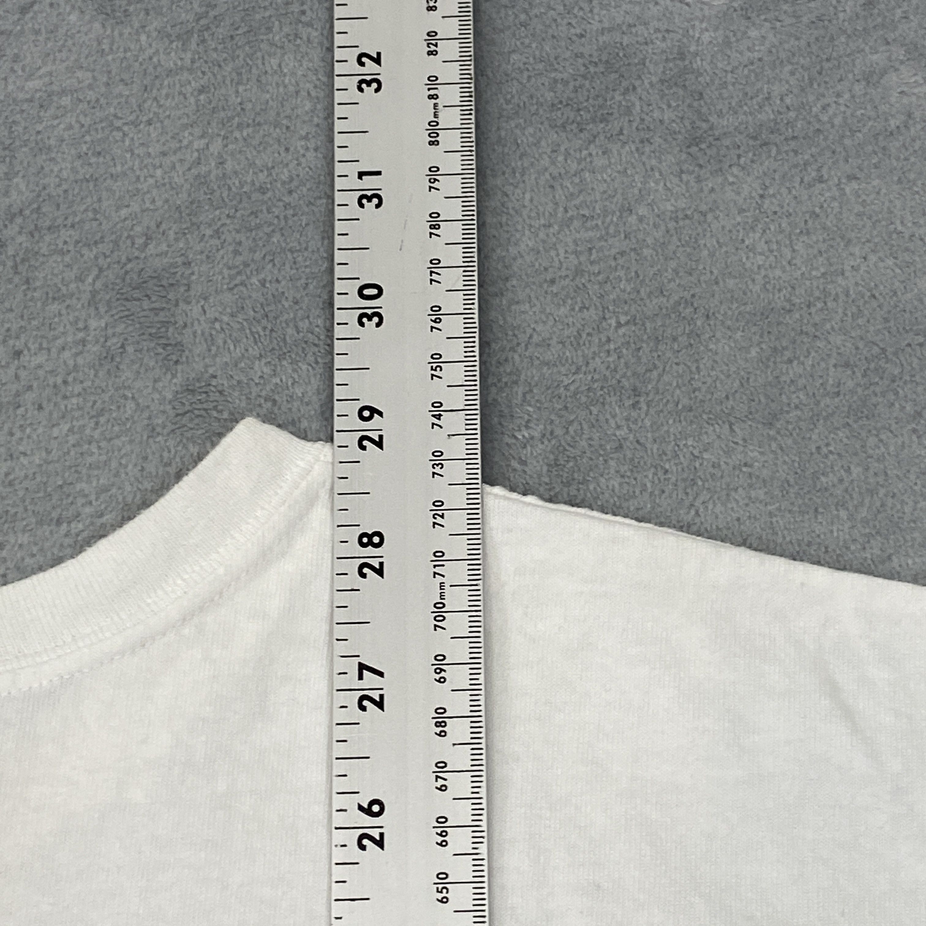 Reebok × Vintage T-Shirt Men XL White Wrap-Around Graphic Short Sleeve USA Size US XL / EU 56 / 4 - 8 Thumbnail