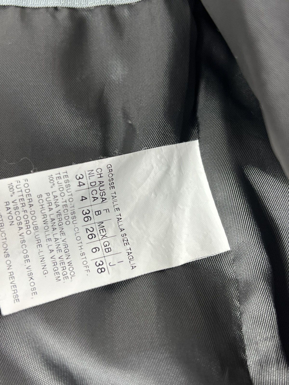 Max Mara Max Mara Black Wool Coat Size IT 38 Size XS / US 0-2 / IT 36-38 - 8 Thumbnail